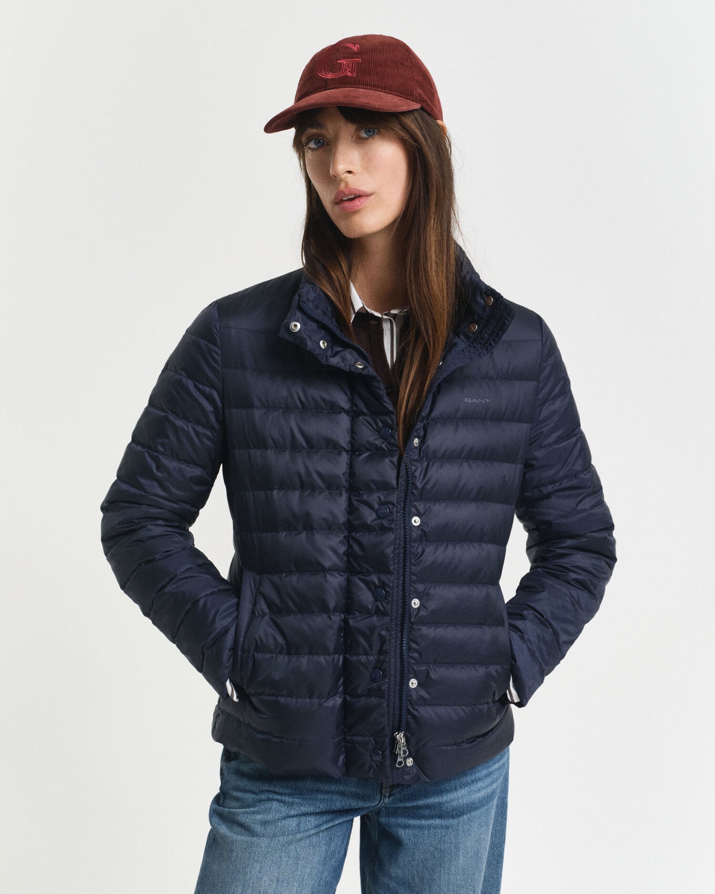 Leichte Daunenjacke