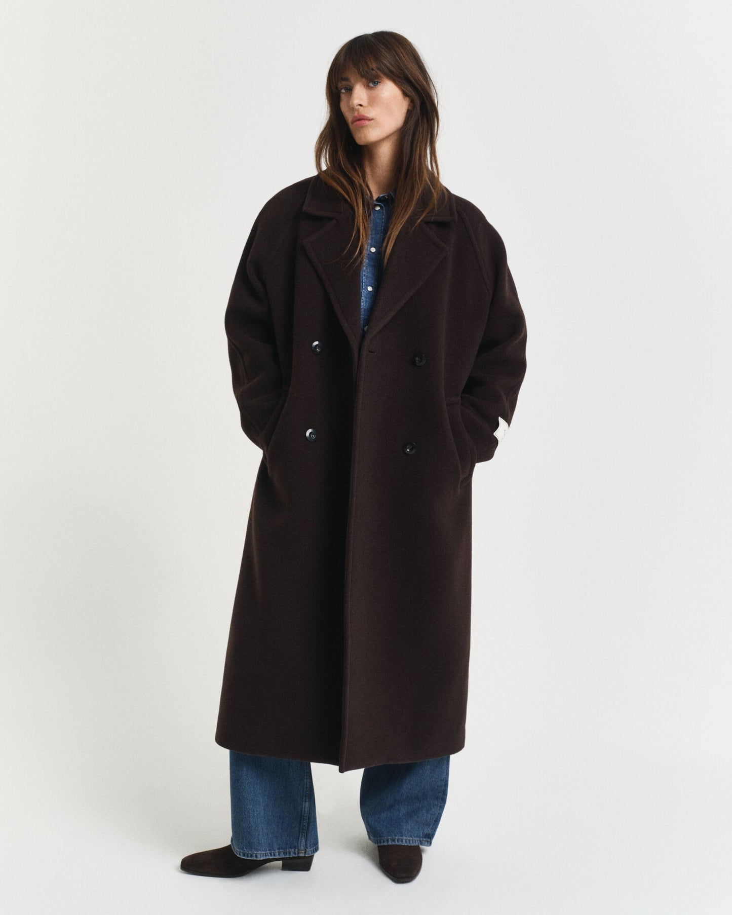 Manteau en mélange de laine