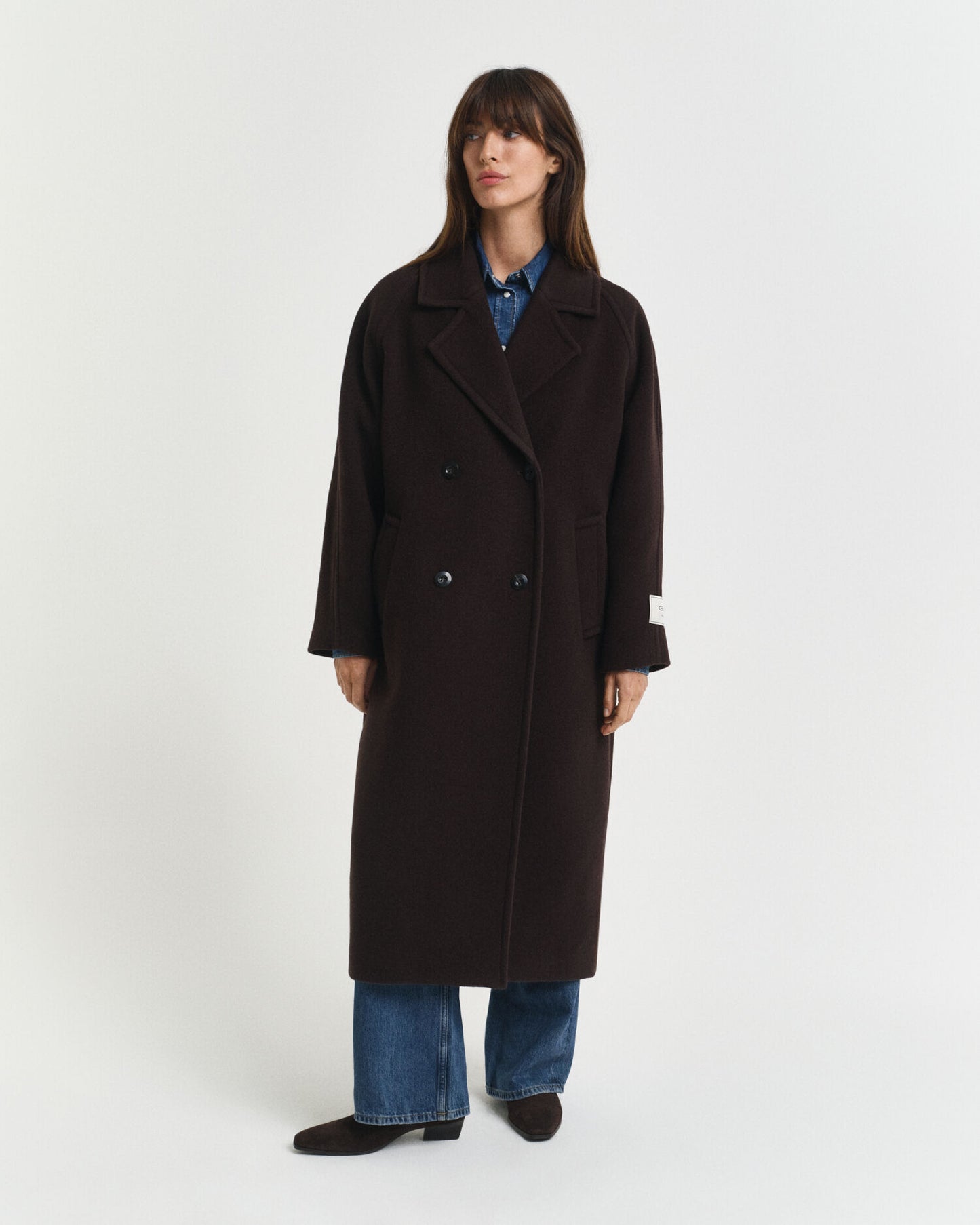 Manteau en mélange de laine