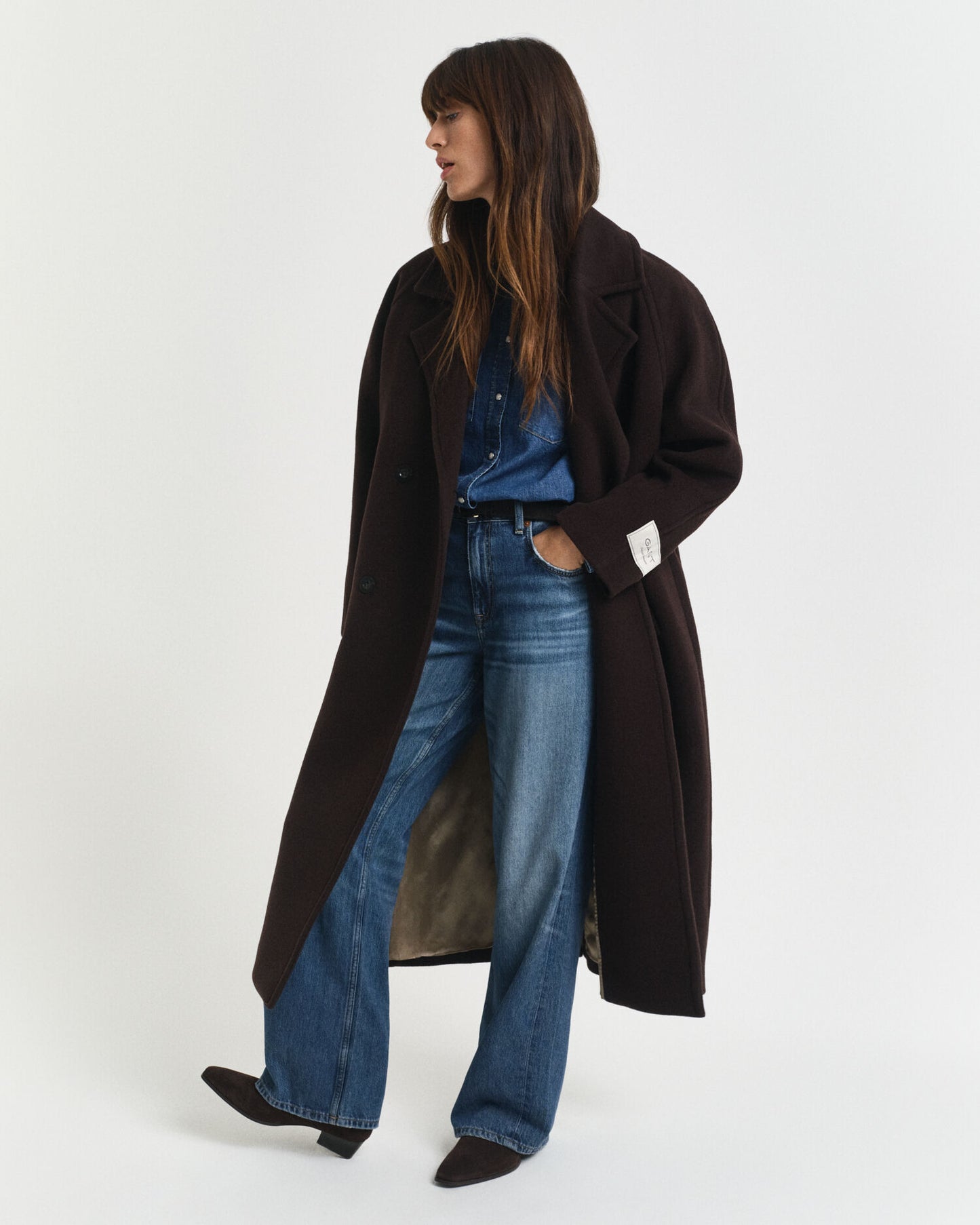 Manteau en mélange de laine