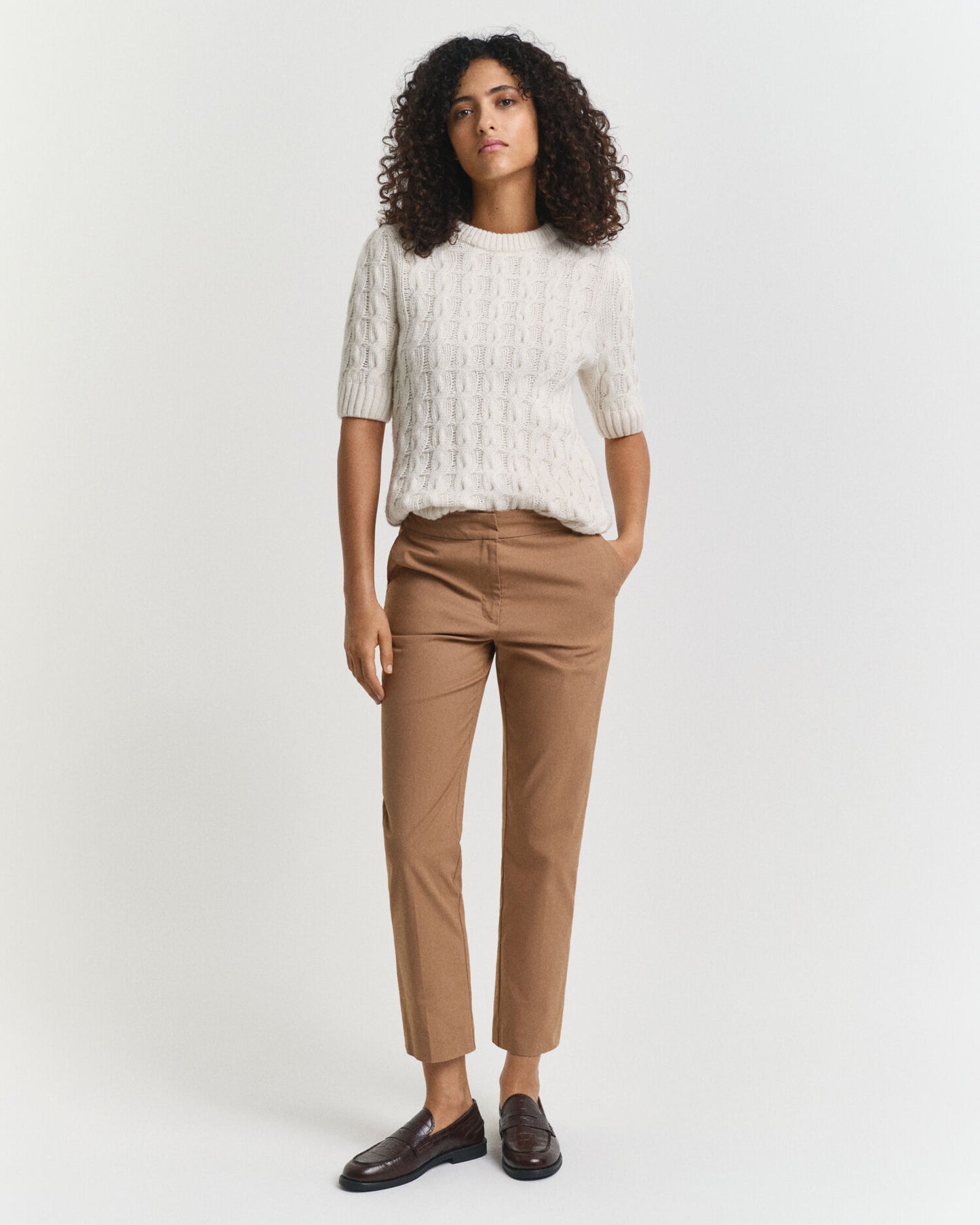 Pantalon cigarette slim