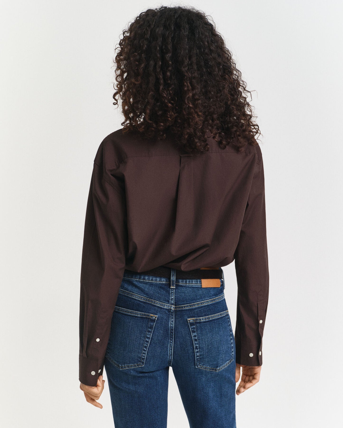 Chemise Popeline Classique Coupe Décontractée