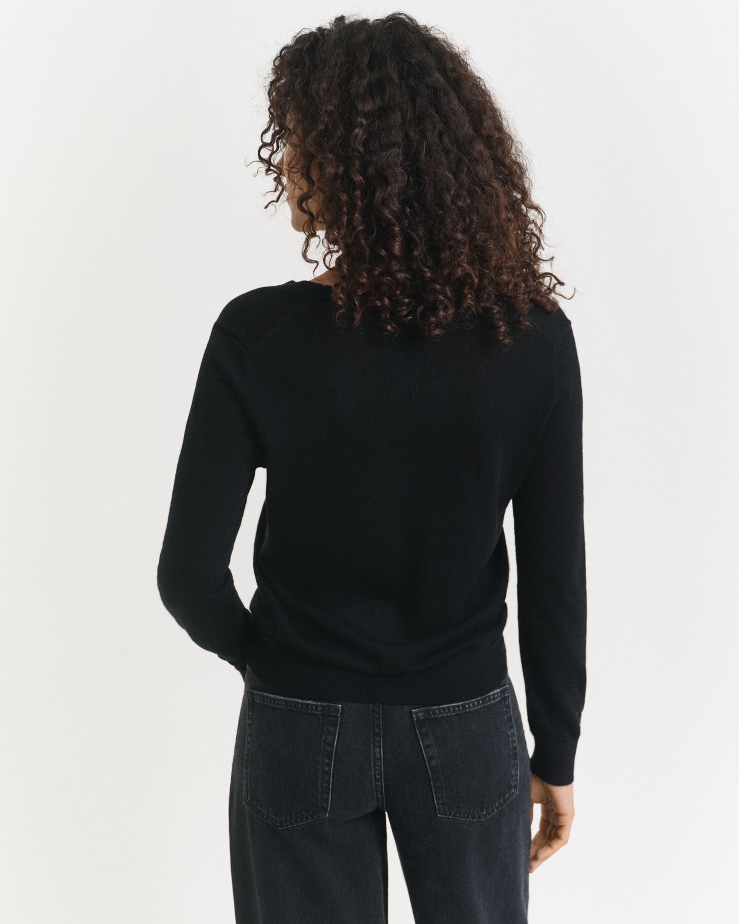 Pull en Laine Mérinos Extra Fine Col V