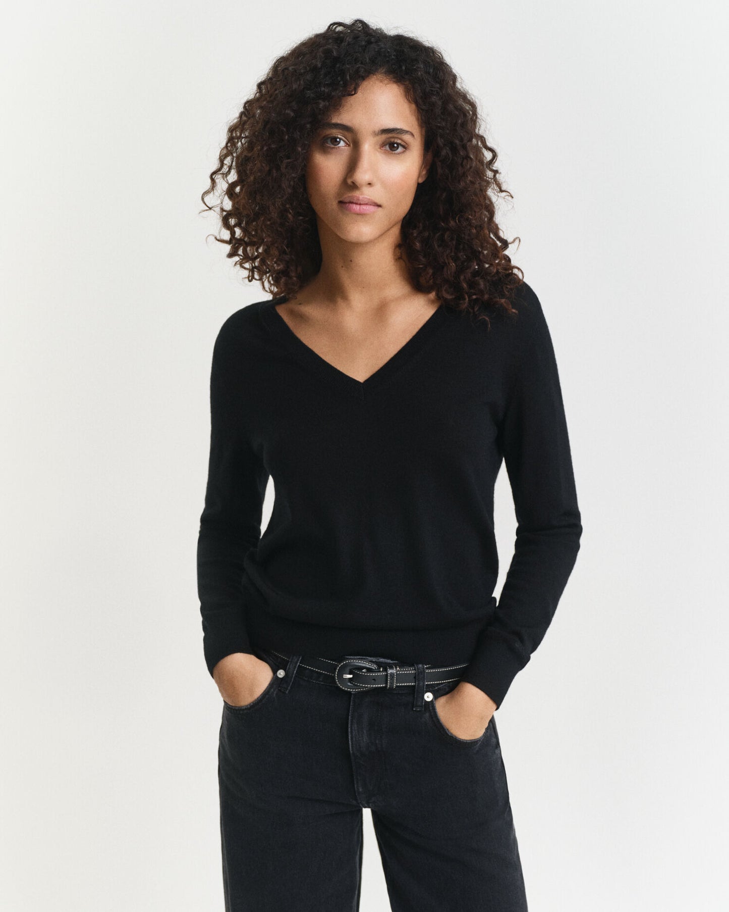 Pull en Laine Mérinos Extra Fine Col V