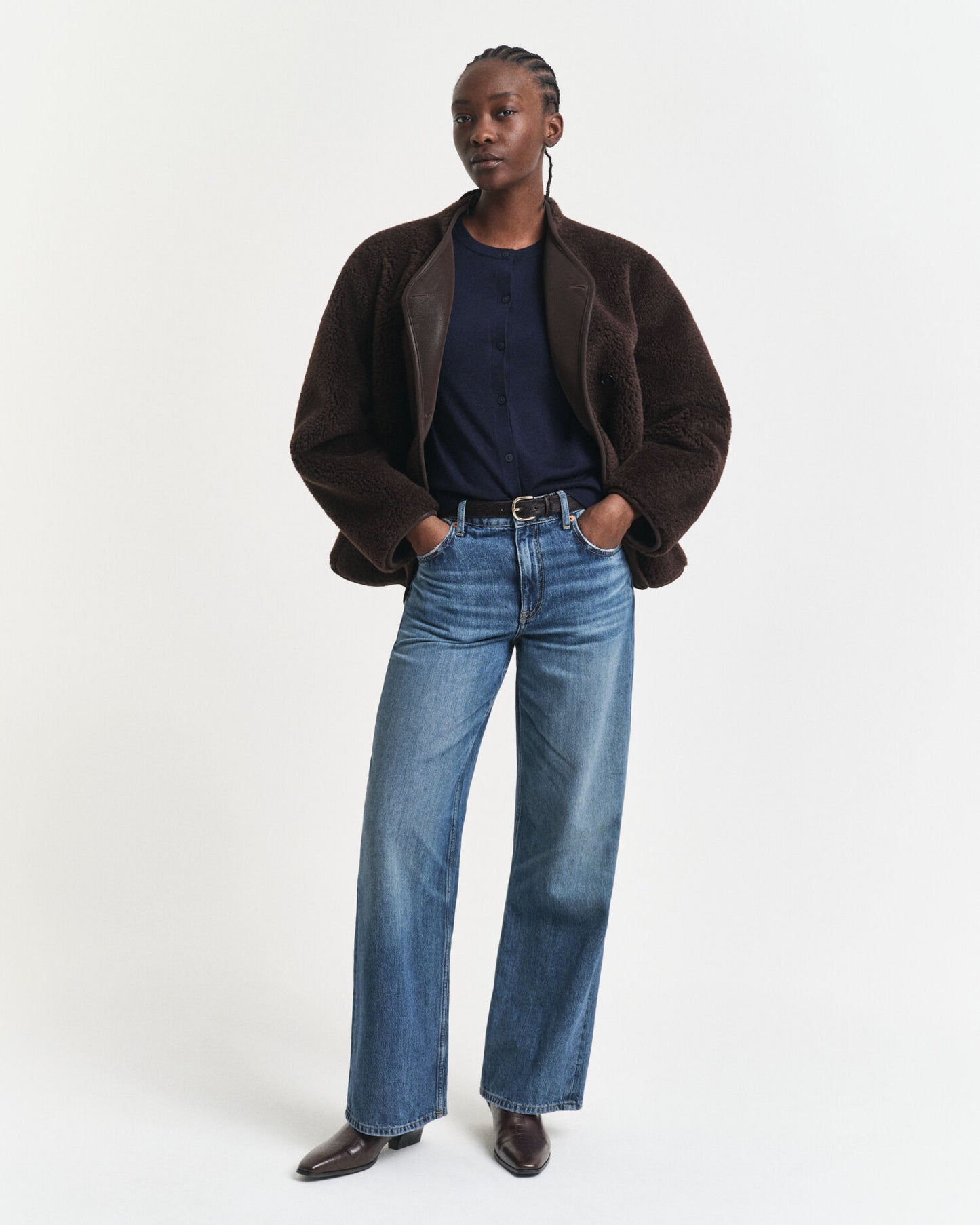 Cardigan en laine Mérinos extra fine