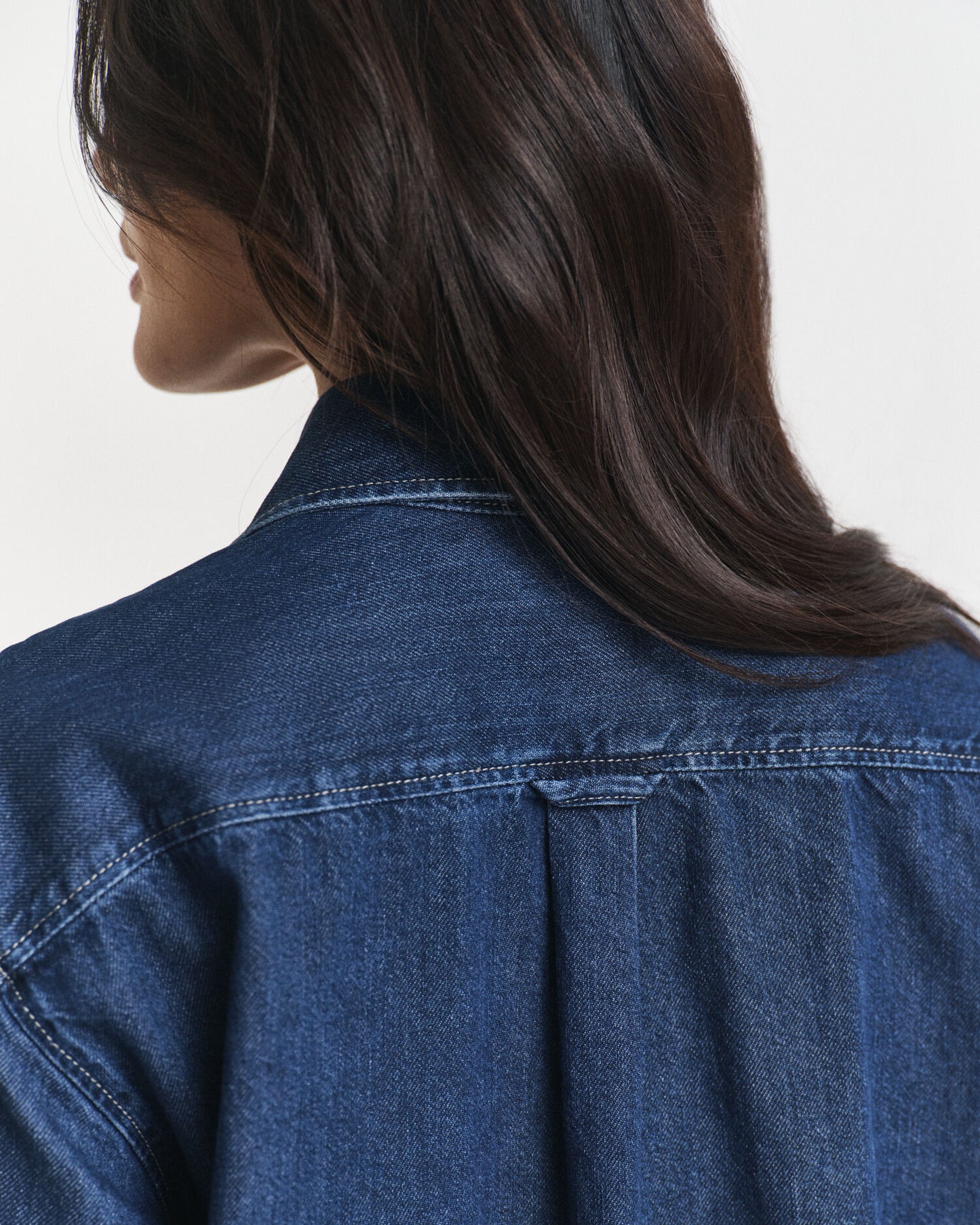 Chemise en jean décontractée à poches