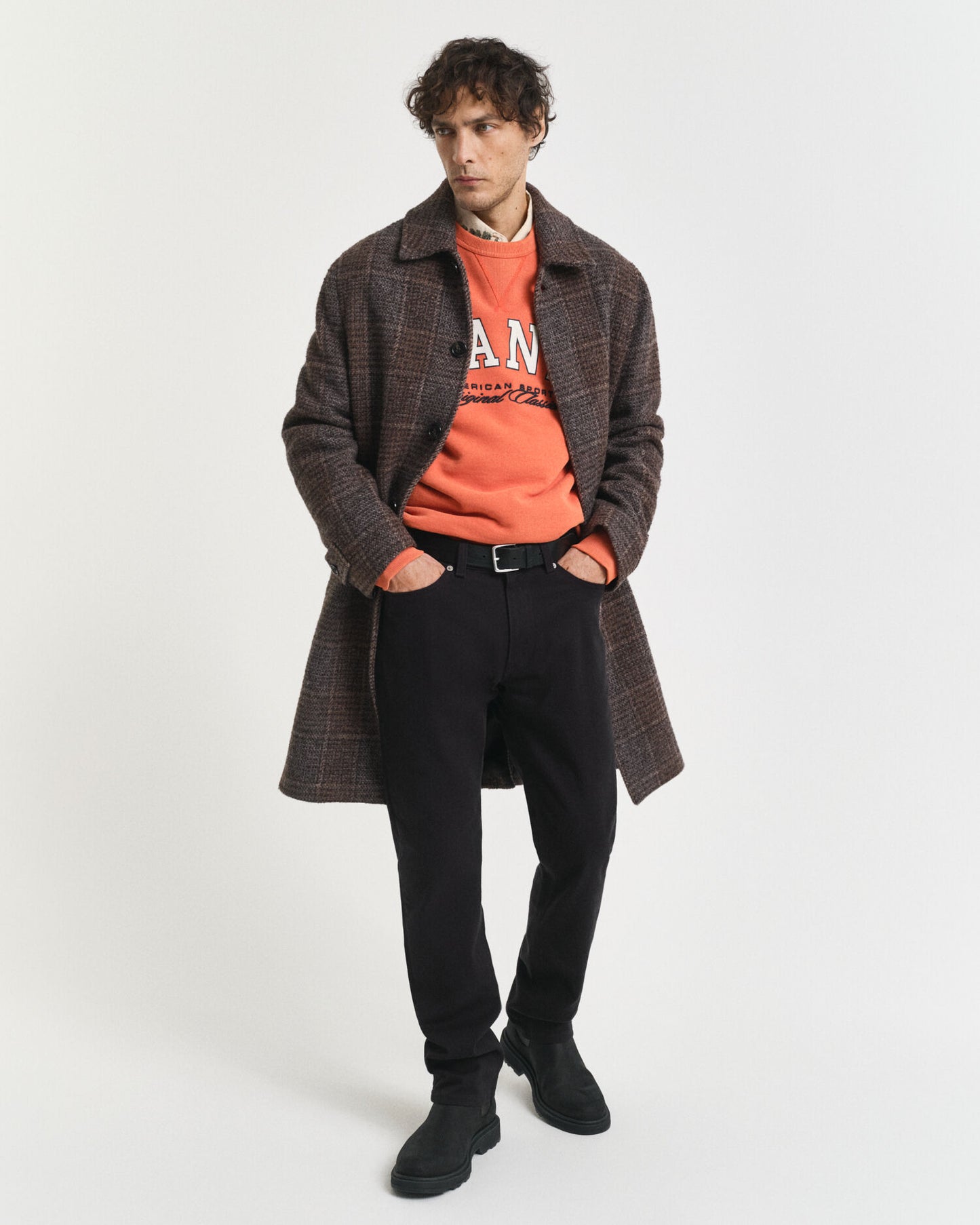 Regular Fit Jeans aus weichem Twill