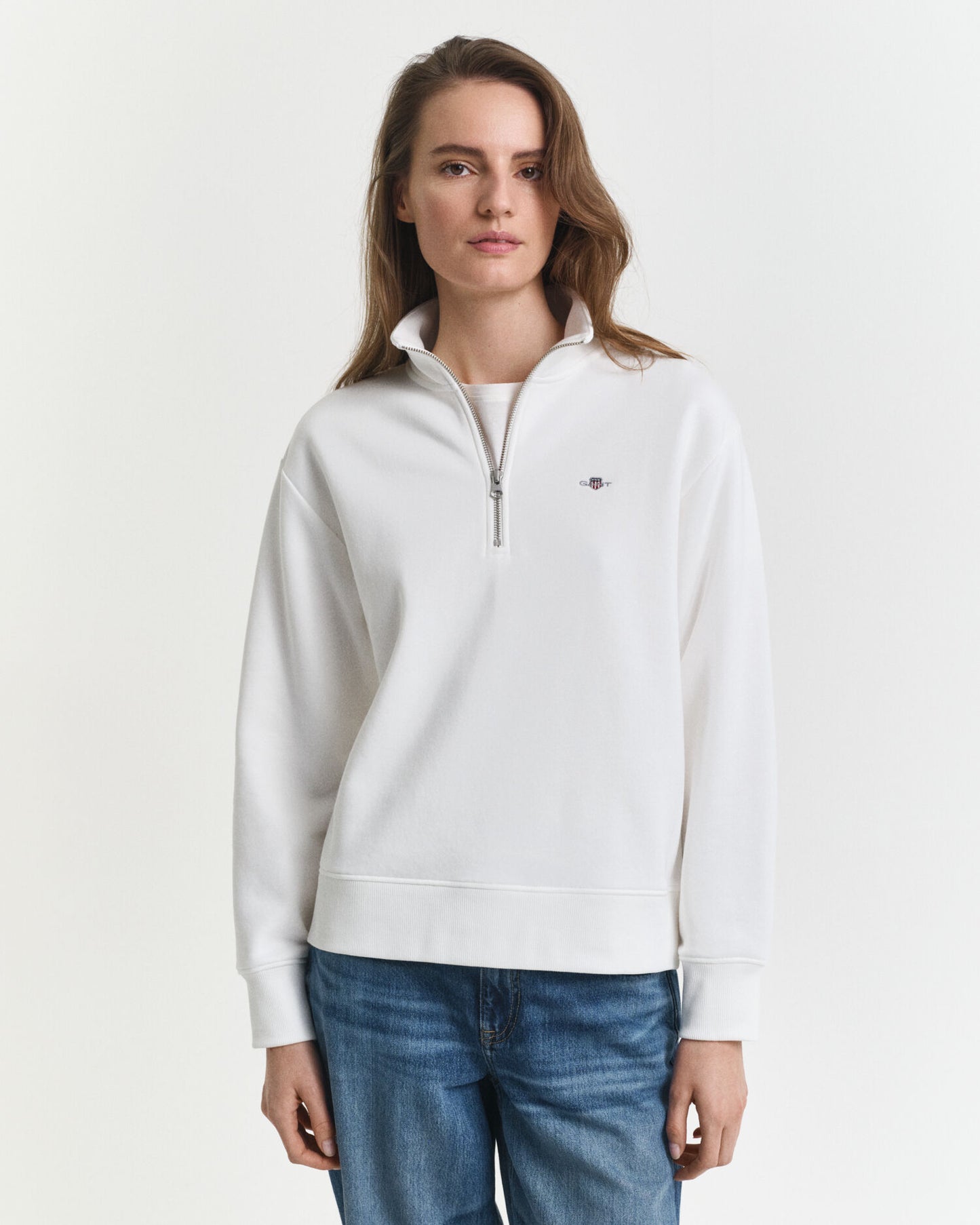 Sweat-shirt Shield demi-zip