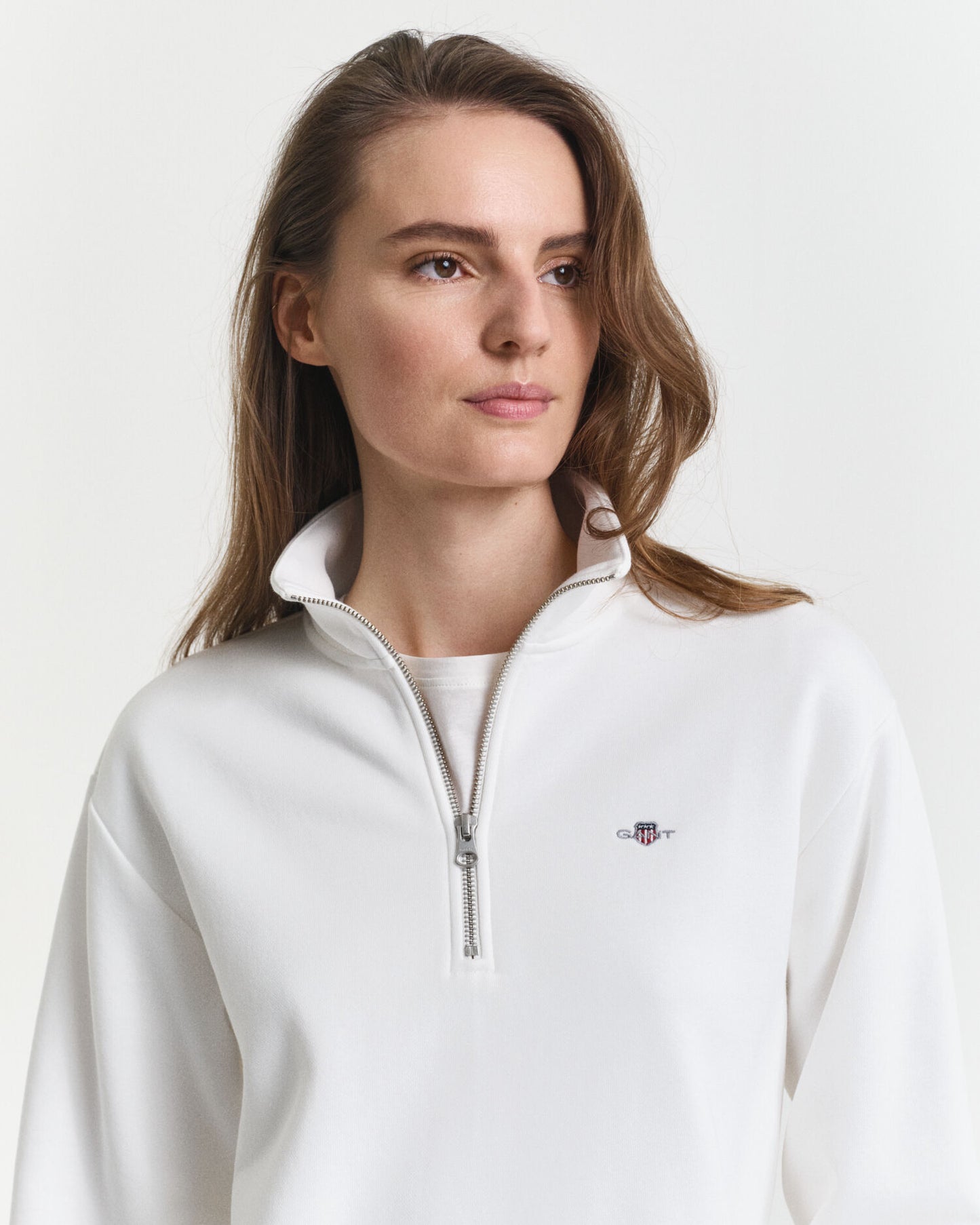 Sweat-shirt Shield demi-zip