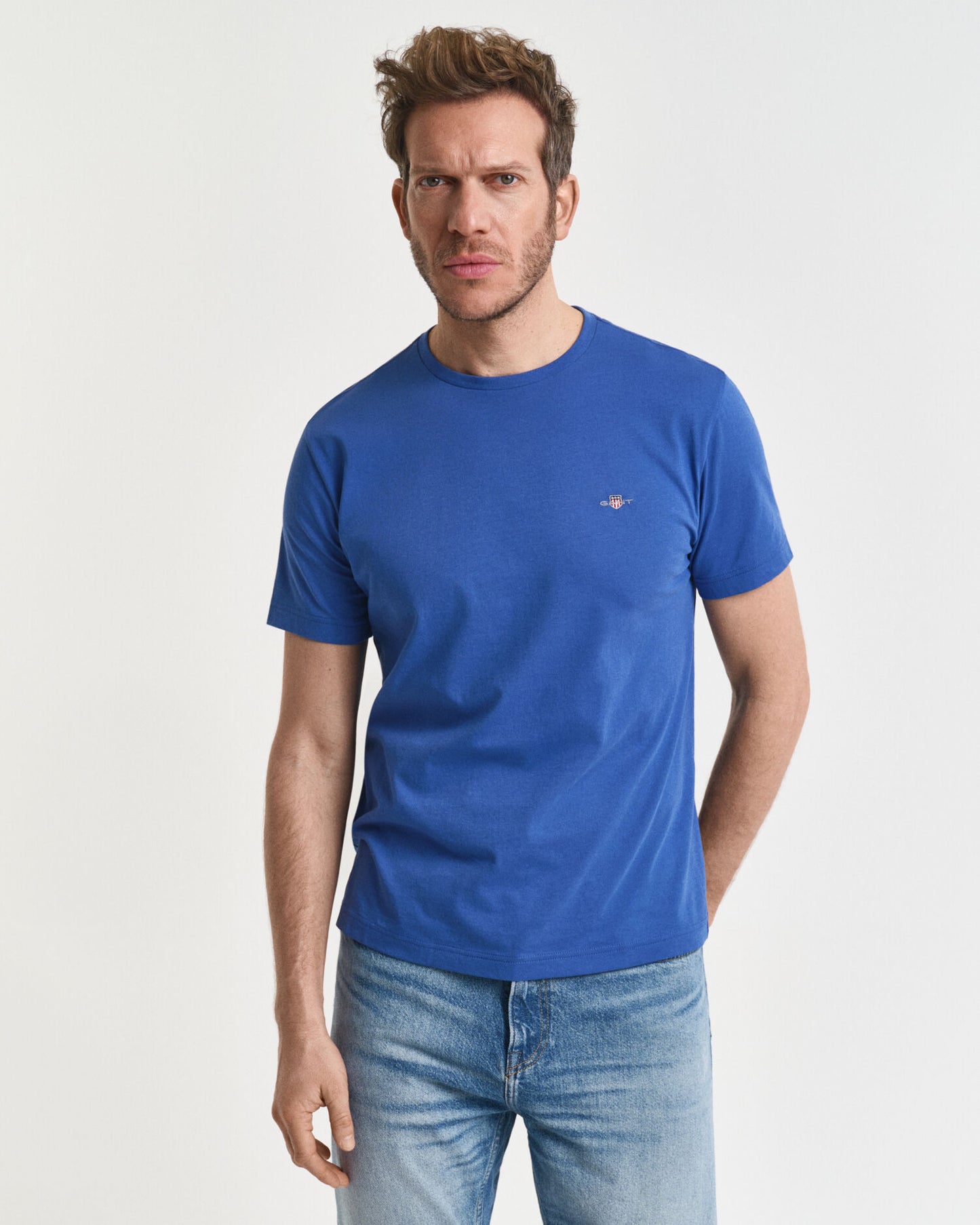 T-shirt à coupe droite avec logo