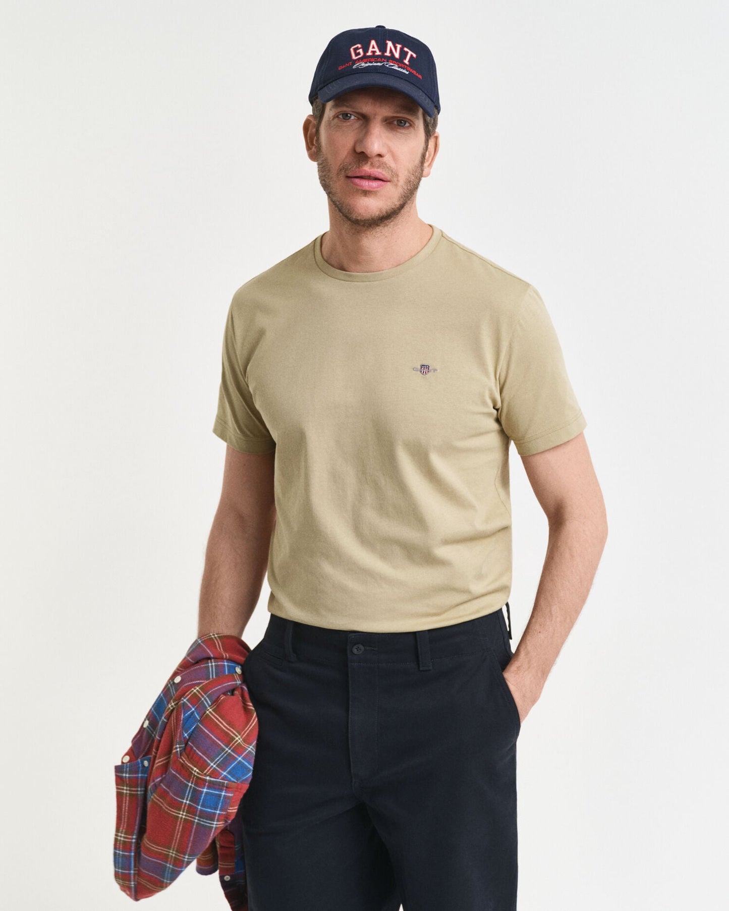 T-shirt Shield Coupe droite