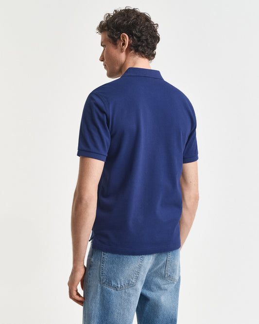 Regular Fit Piqué-Poloshirt mit Wappen
