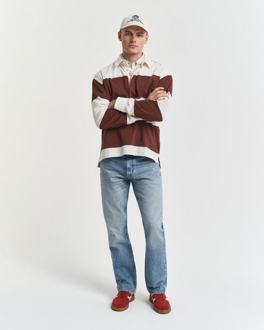 Vintage-Bootcut-Jeans im Washed-Look