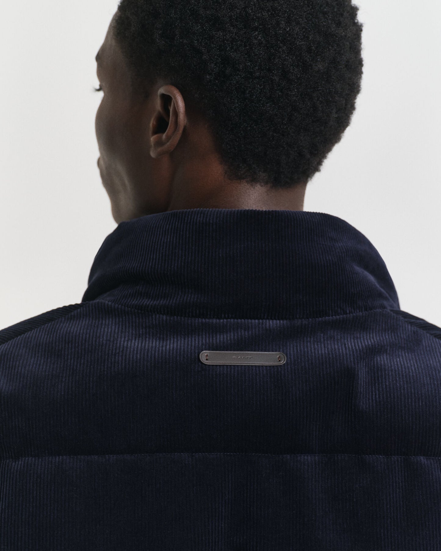Cord-Pufferjacke