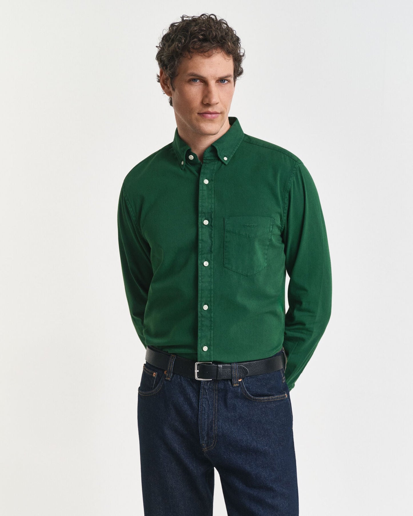 Regular Fit Twill-Hemd