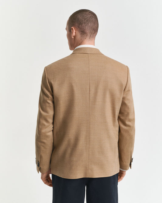 Flanell-Club-Blazer „Camel“