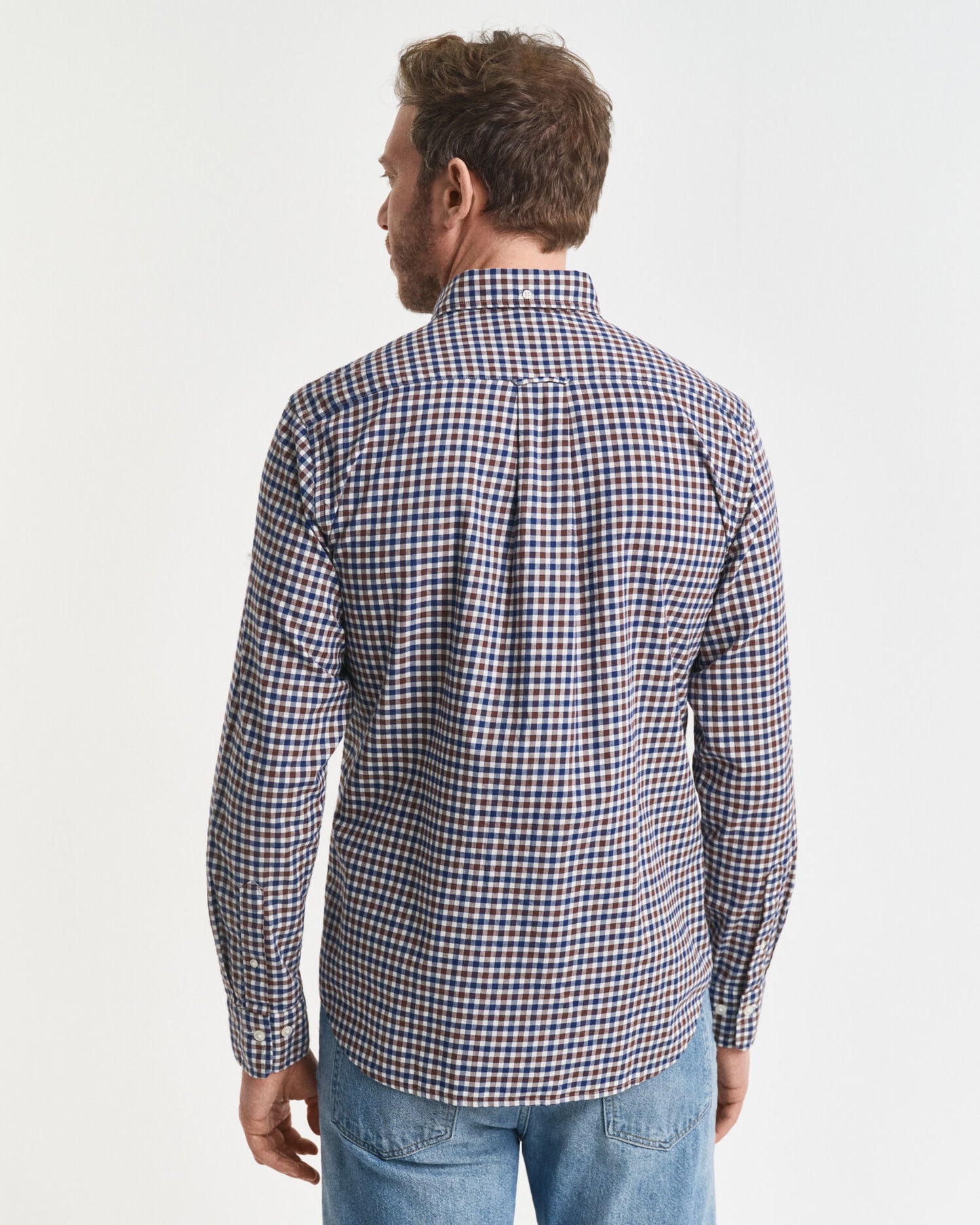 Regular Fit Gingham-Twillhemd