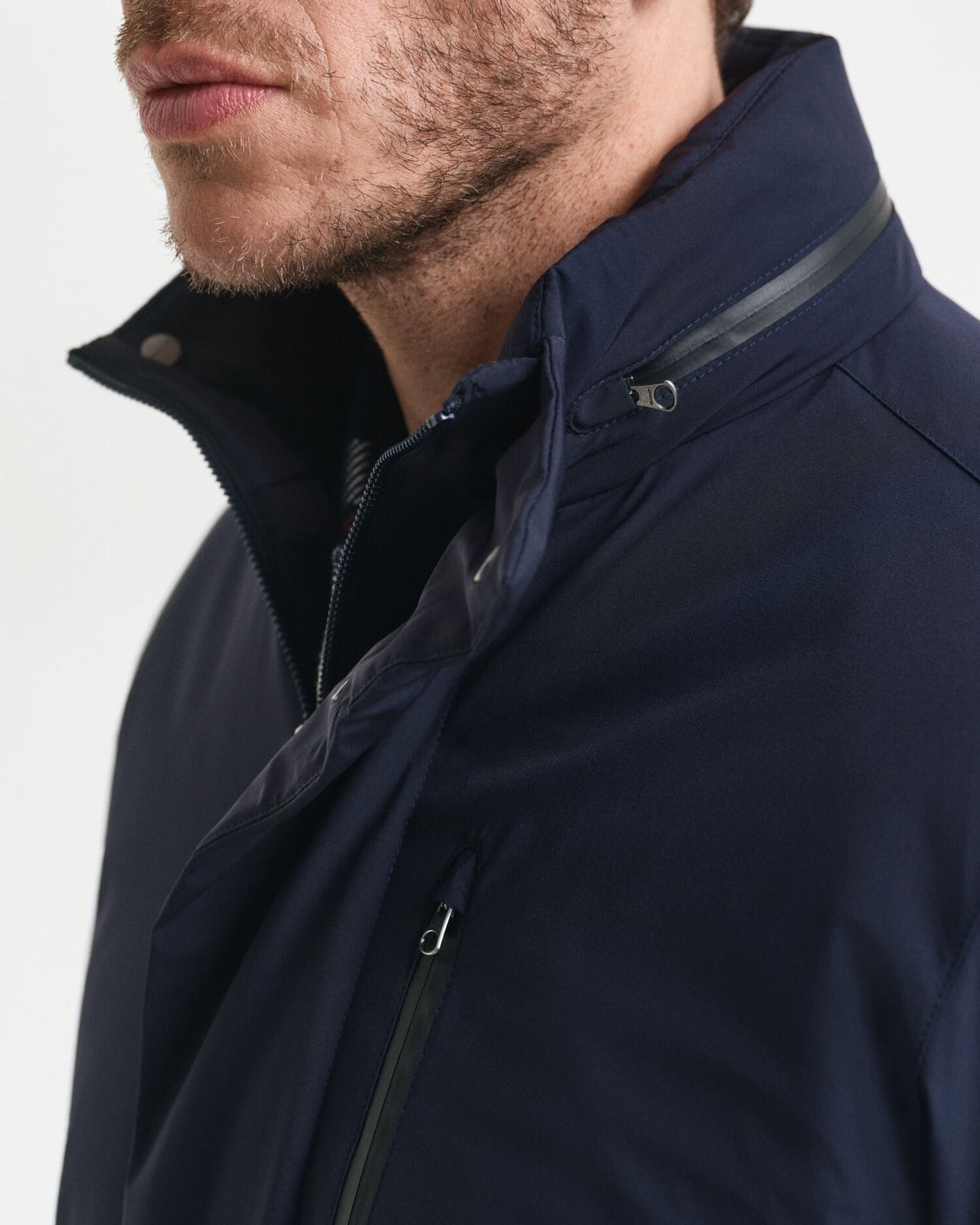 Doppellange Jacke