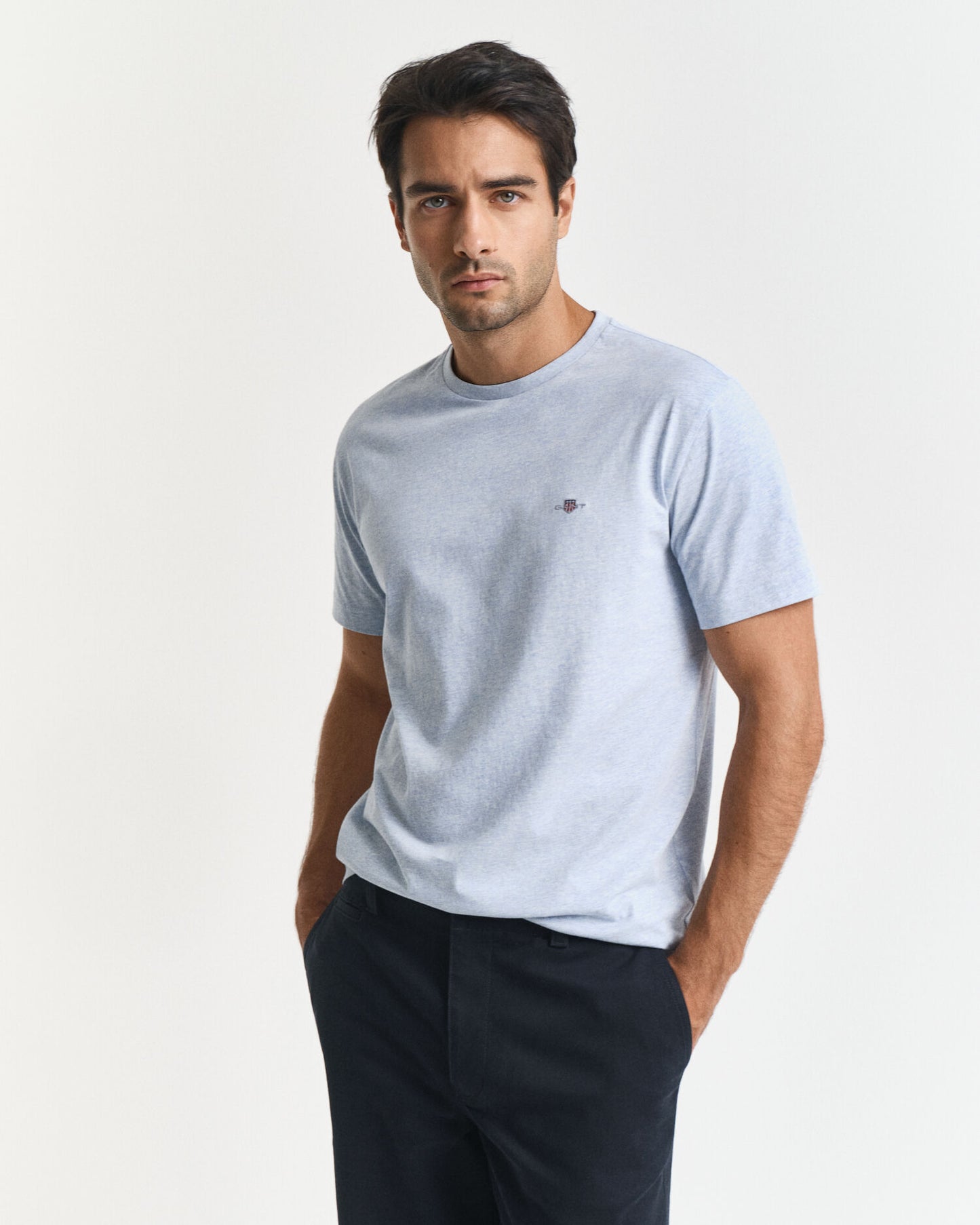 T-shirt à coupe droite avec logo