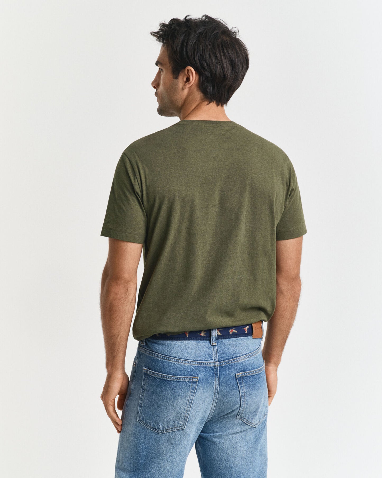 T-shirt droit avec écusson