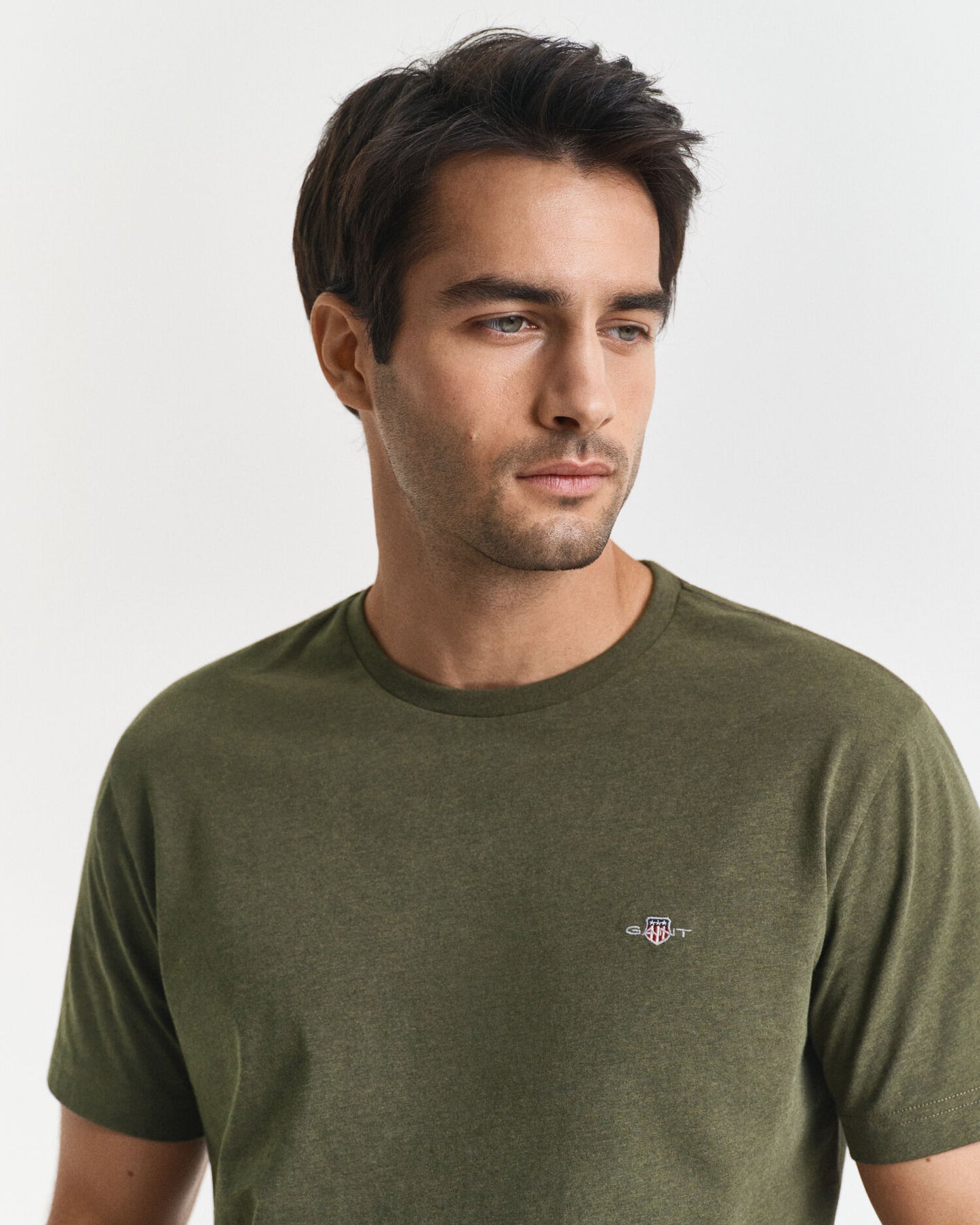 T-shirt droit avec écusson