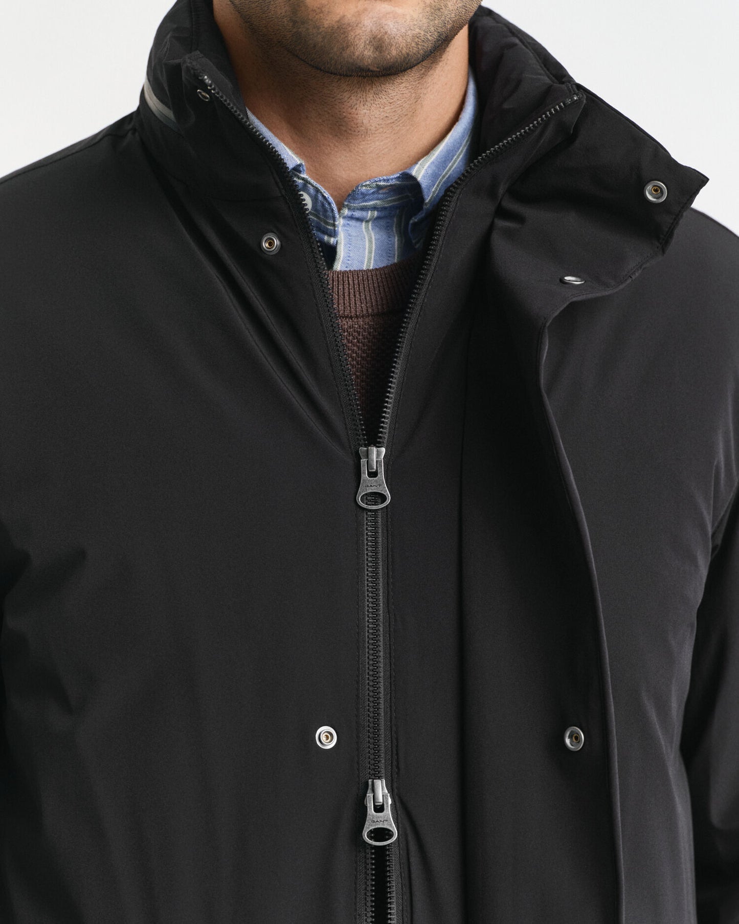 Doppel-Mid-Length-Jacke