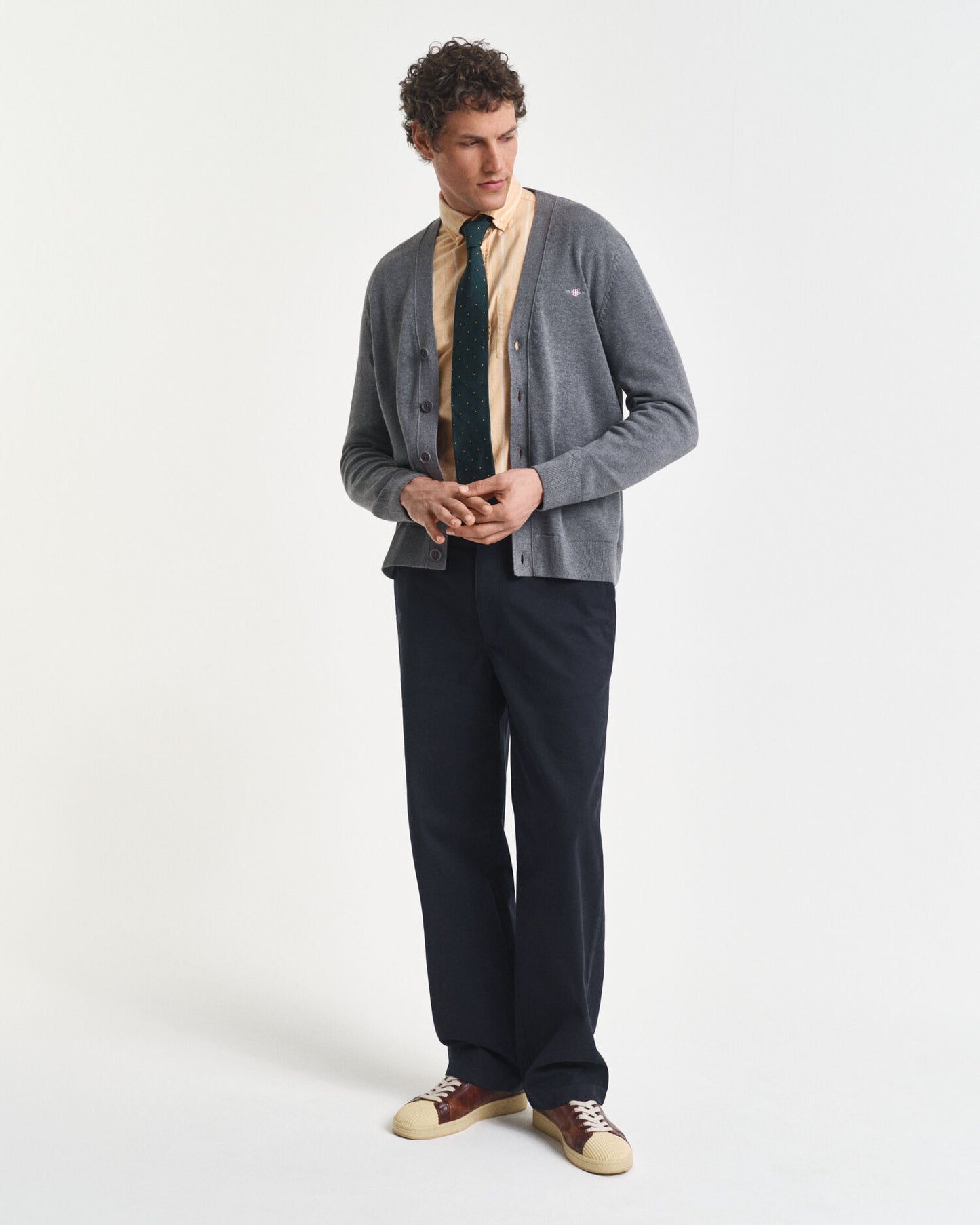Lässiger Baumwollcardigan