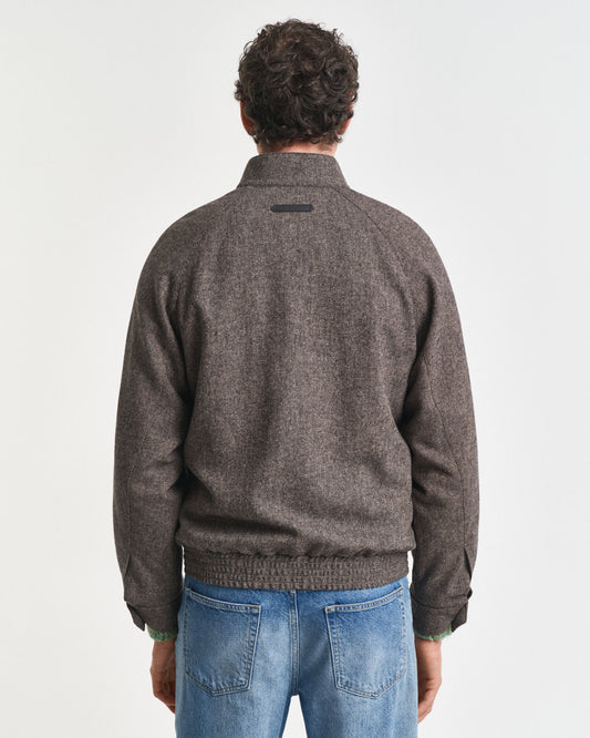 Harrington-Jacke aus Wollmix