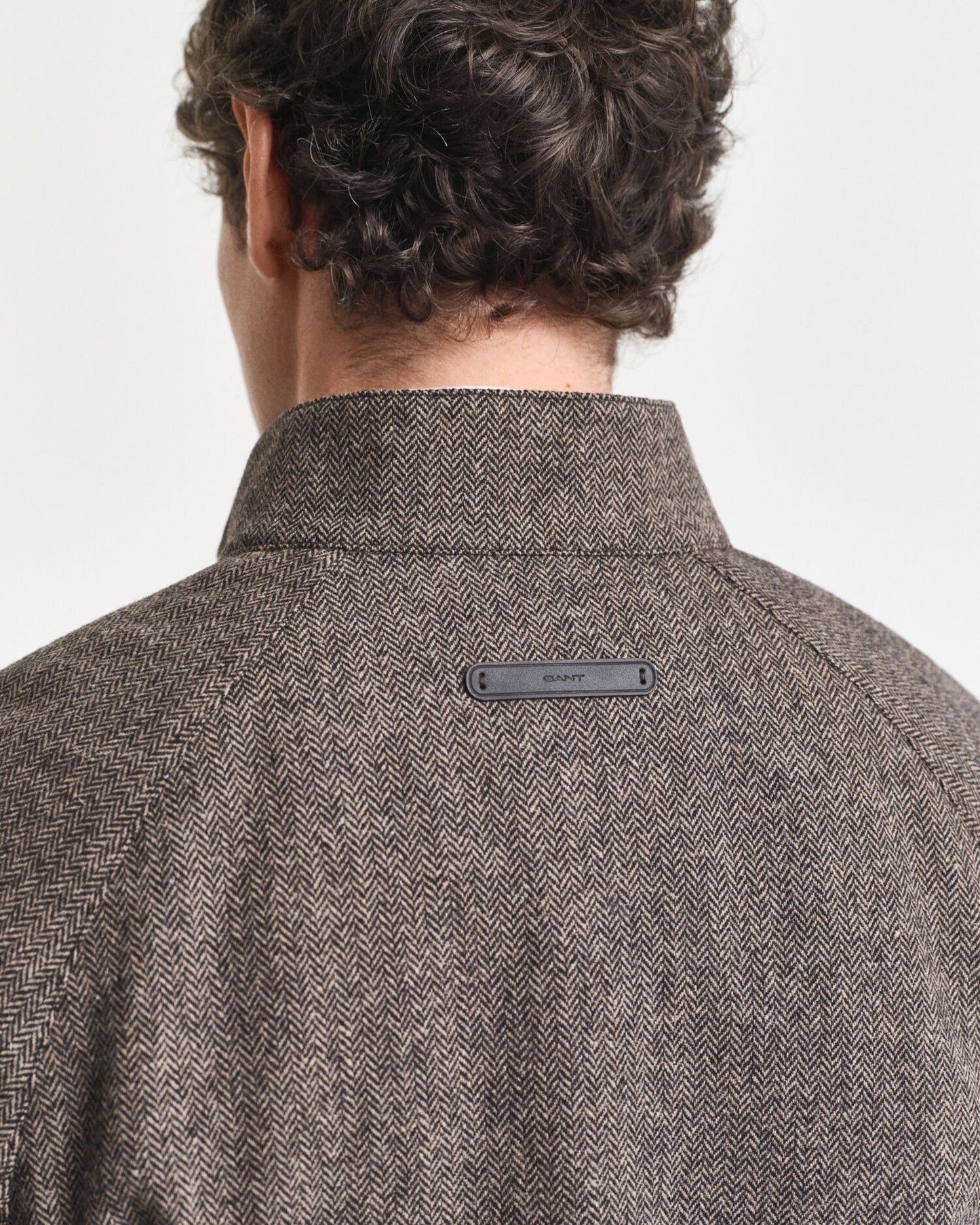 Harrington-Jacke aus Wollmix
