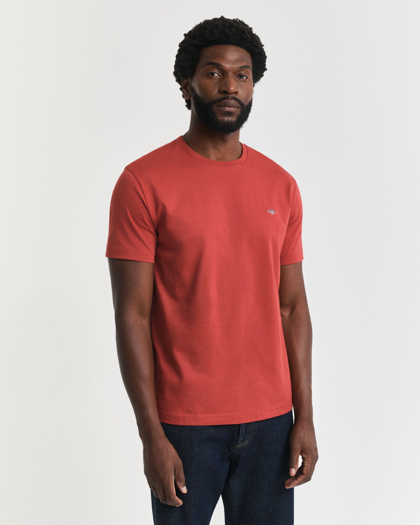 T-shirt à coupe droite avec logo