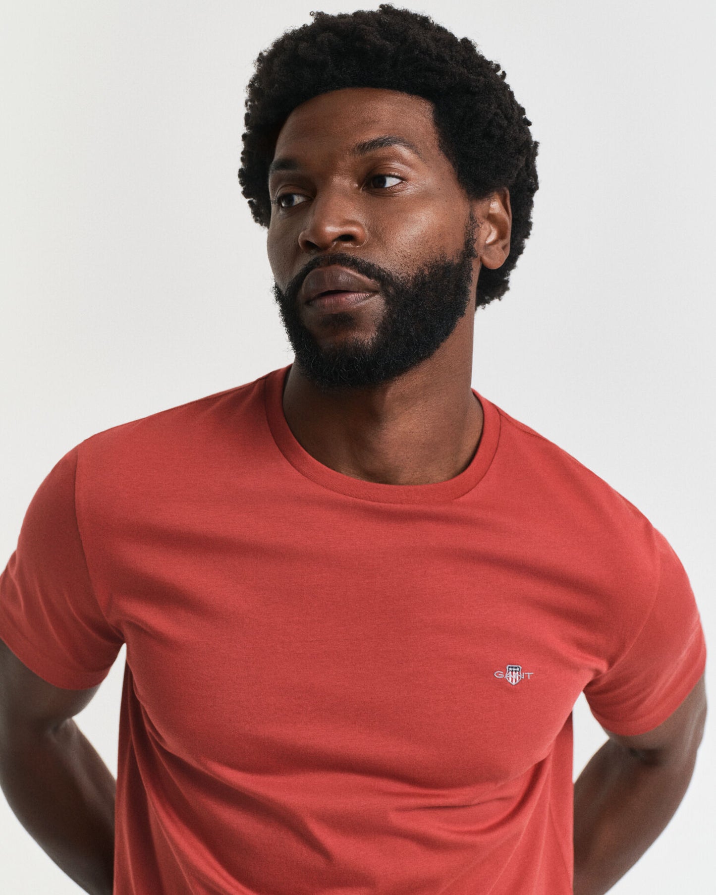 T-shirt à coupe droite avec logo