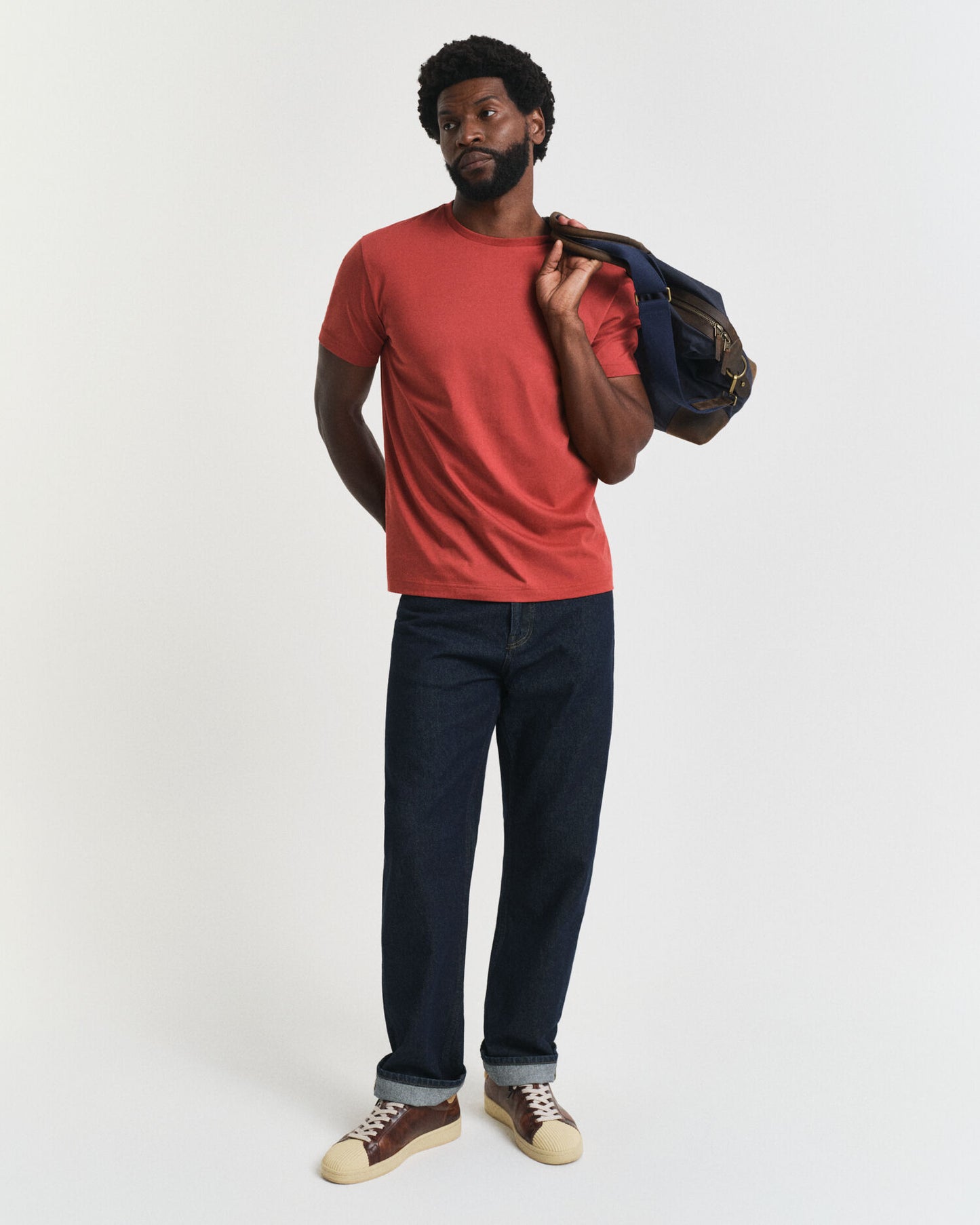 T-shirt à coupe droite avec logo