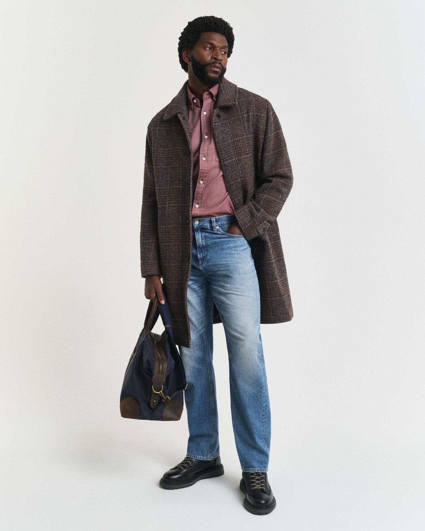 Chemise Oxford classique coupe droite