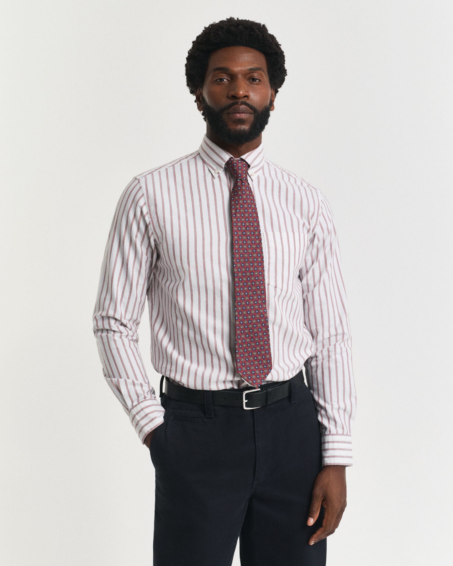 Chemise Oxford Archive Rayée Coupe Classique