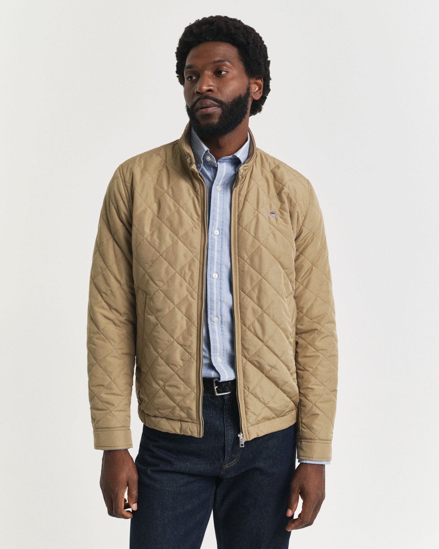 Gesteppter Windbreaker