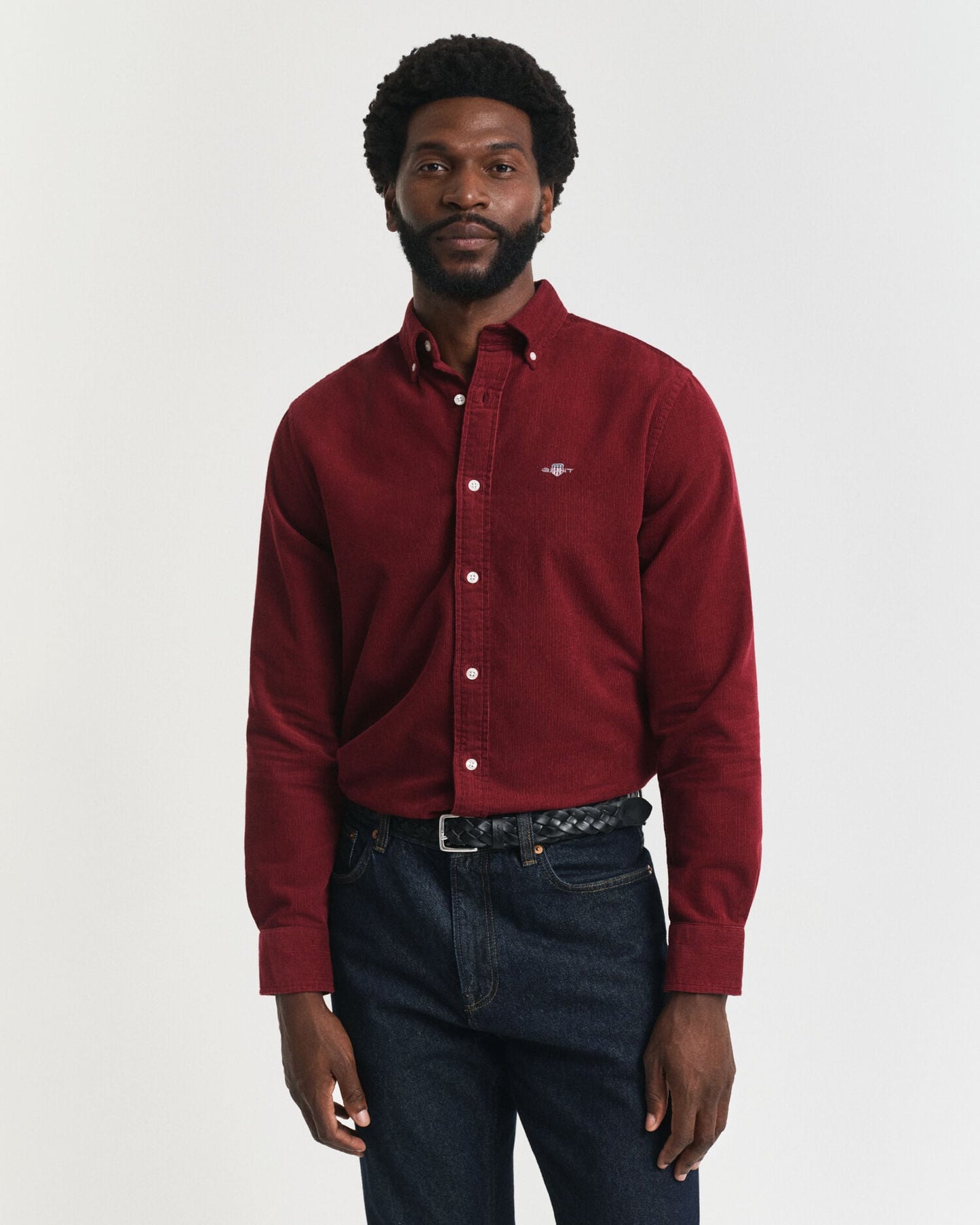 Regular Fit Baumwoll-Cordhemd