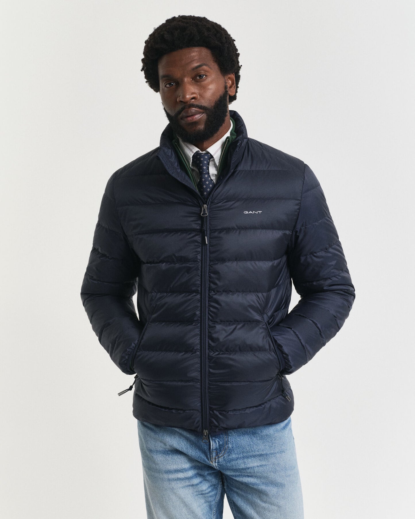 Leichte Daunenjacke