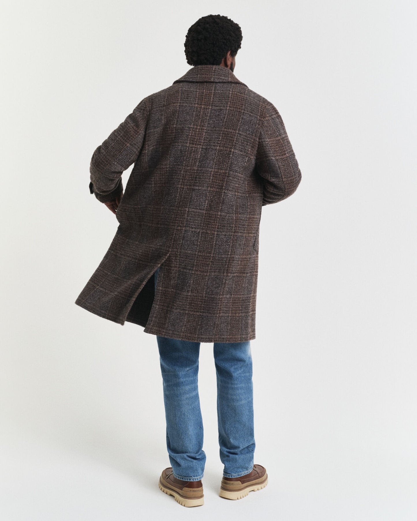 Manteau de voiture en laine