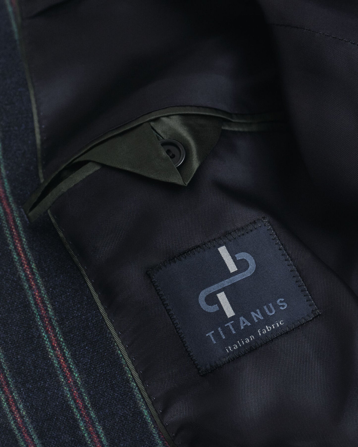 Gestreifter Flanell-Club-Blazer