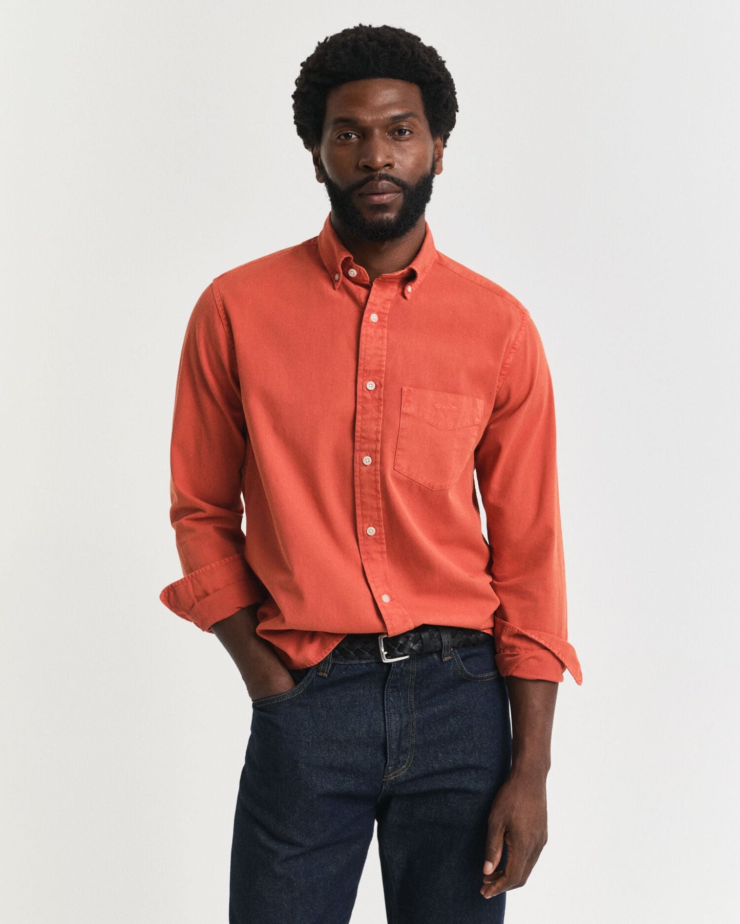Regular Fit Twill-Hemd