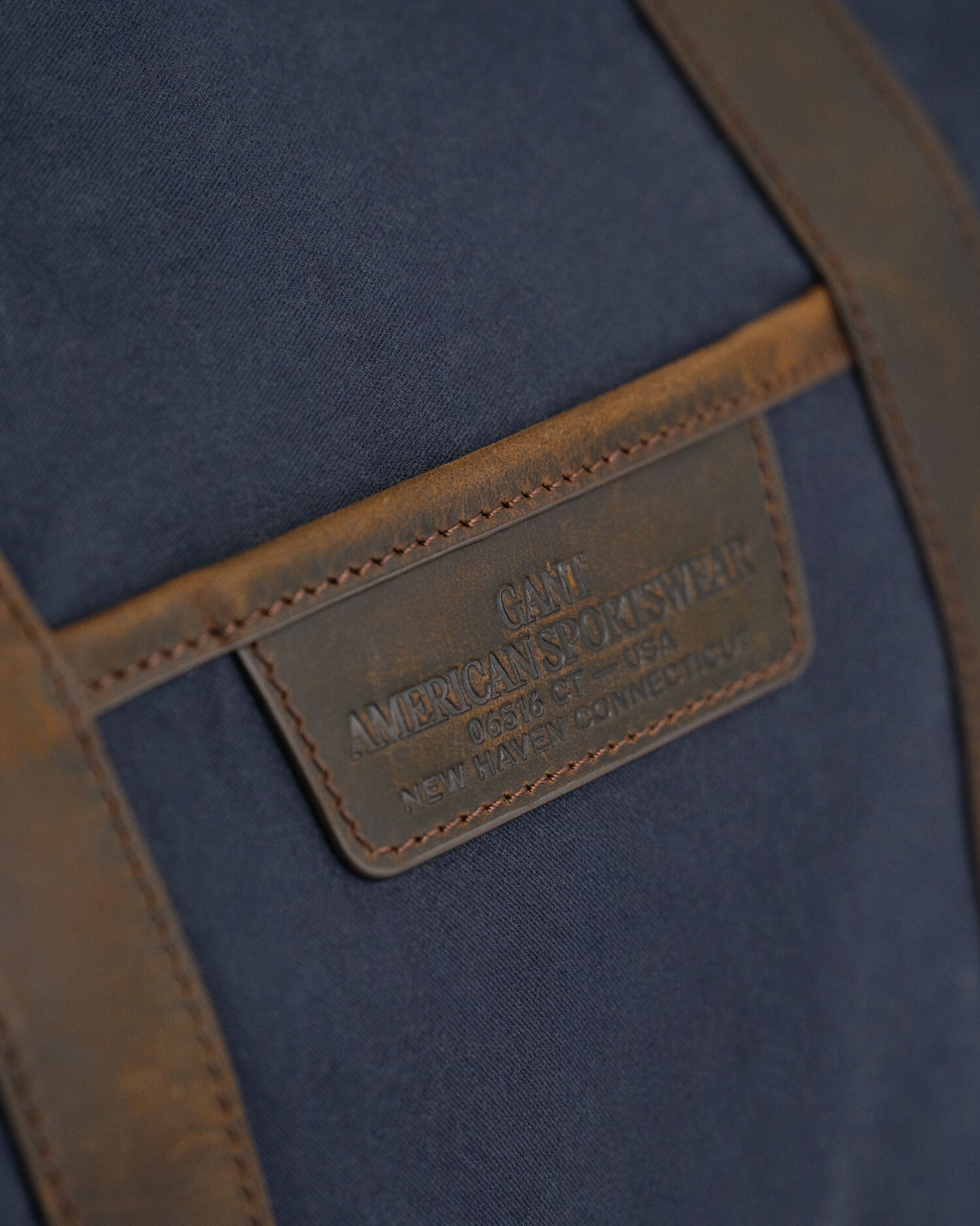 Duffelbag aus gewachster Baumwolle