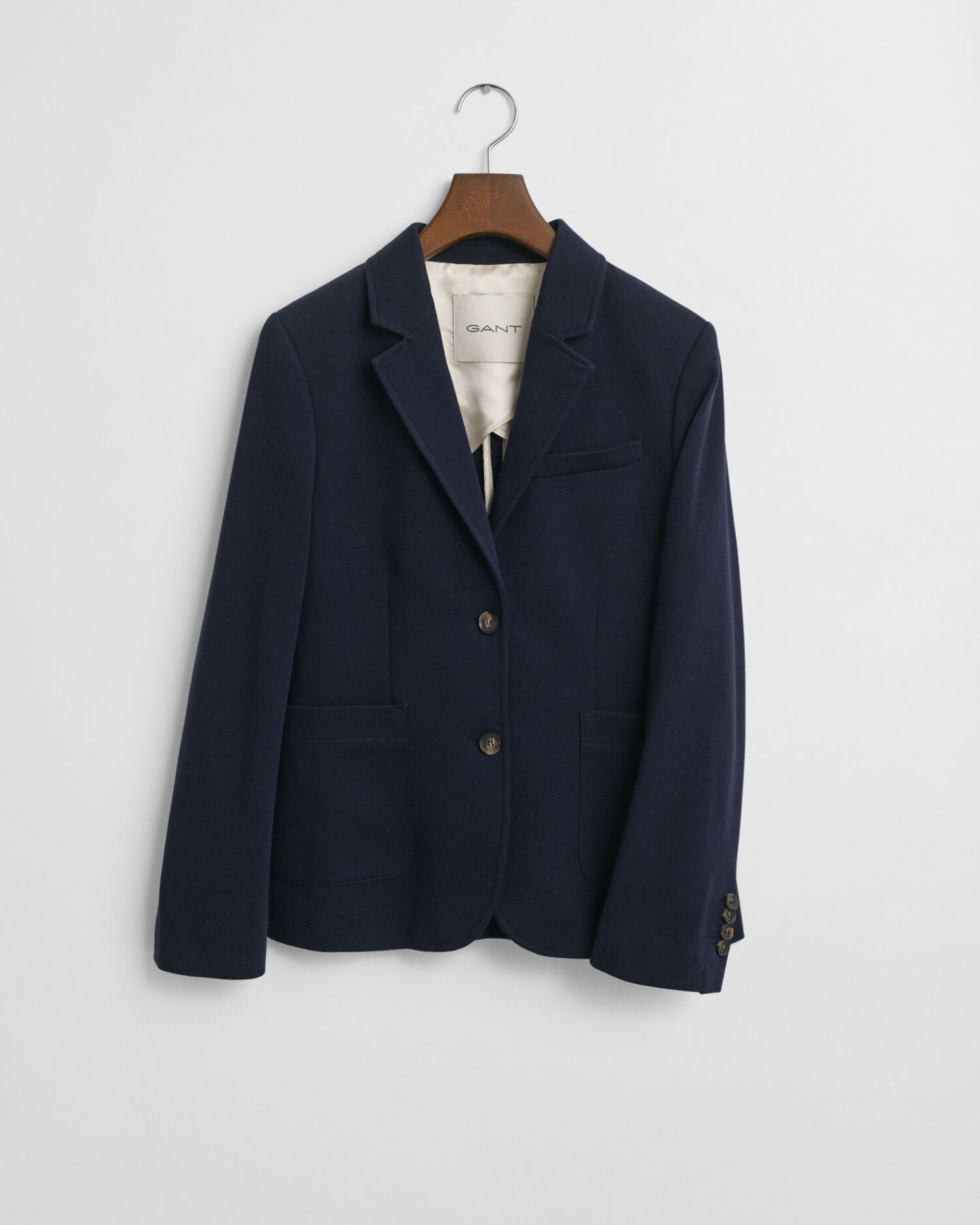 Blazer en piqué coupe ajustée