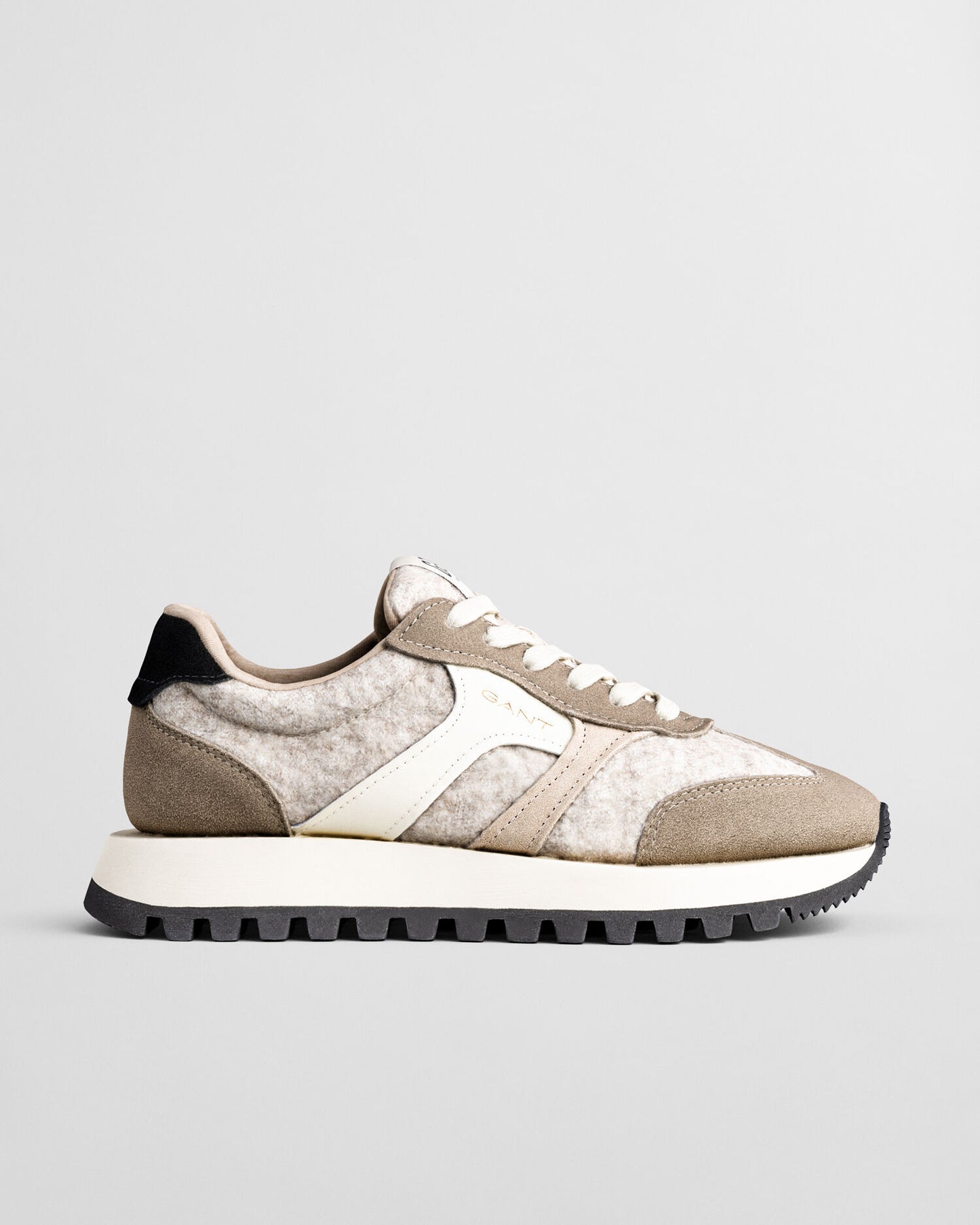 Baskets Caffay en Laine et Daim