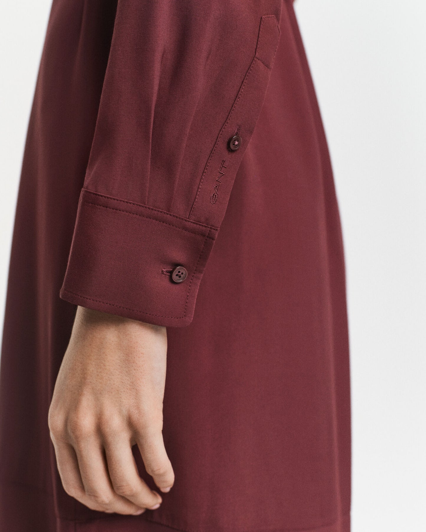 Midikleid aus Viskose