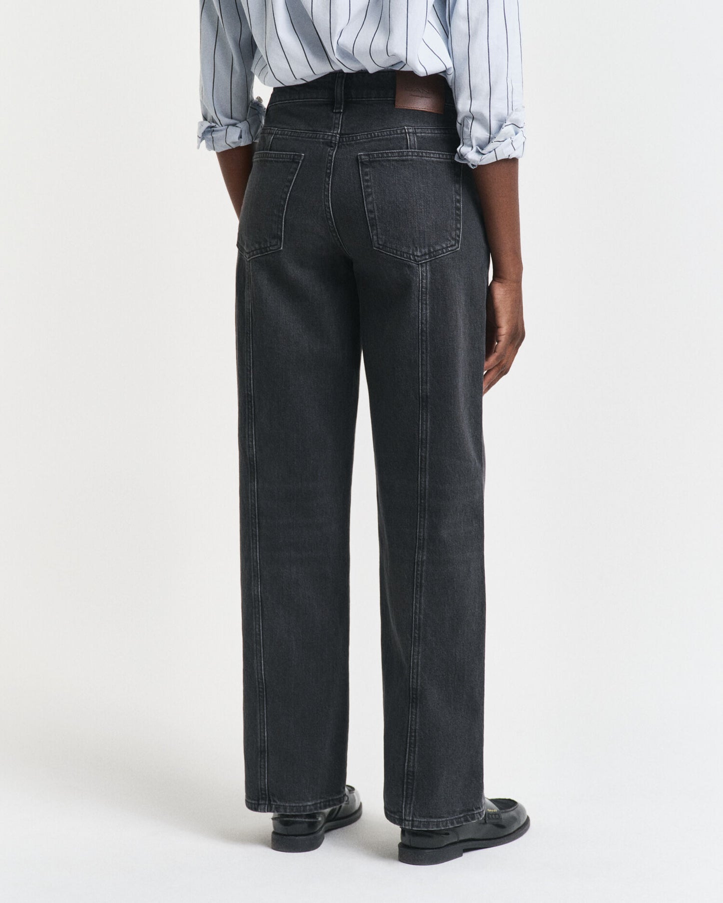 Relaxed Fit Jeans mit gerader Naht