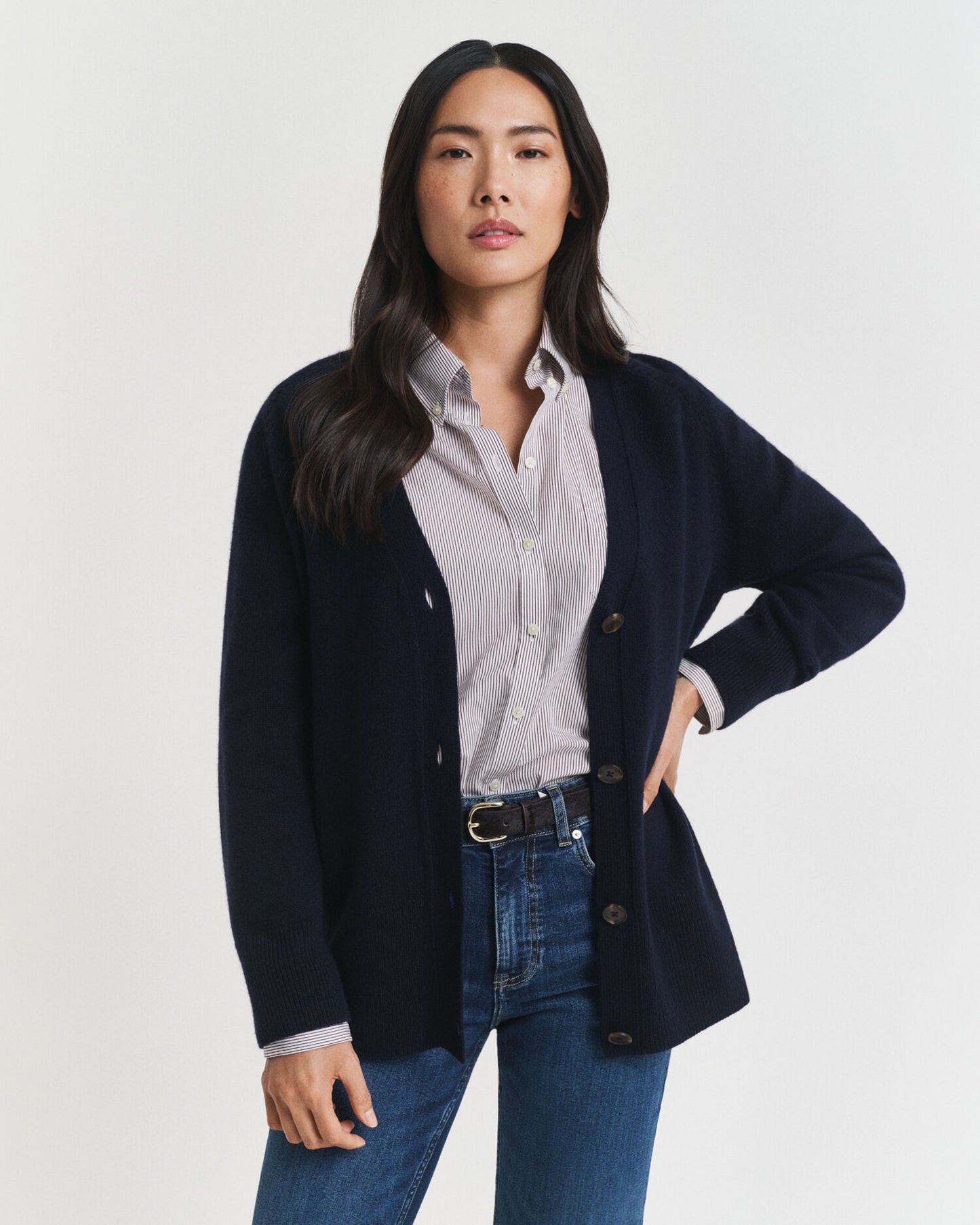 Cardigan en laine et cachemire