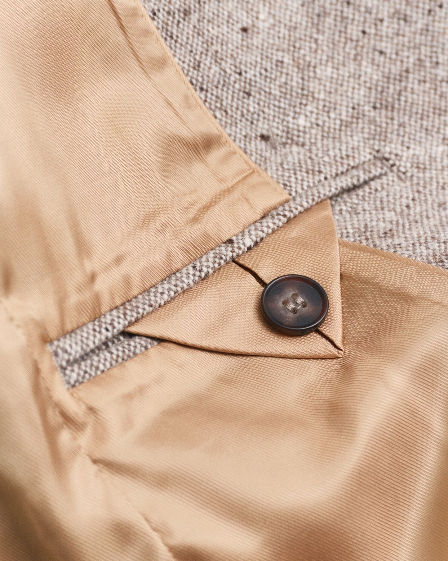 Regular Fit Blazer aus strukturierter Wolle