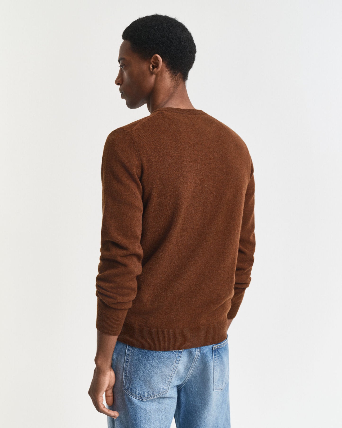 Pull ras du cou en laine d'agneau ultrafine