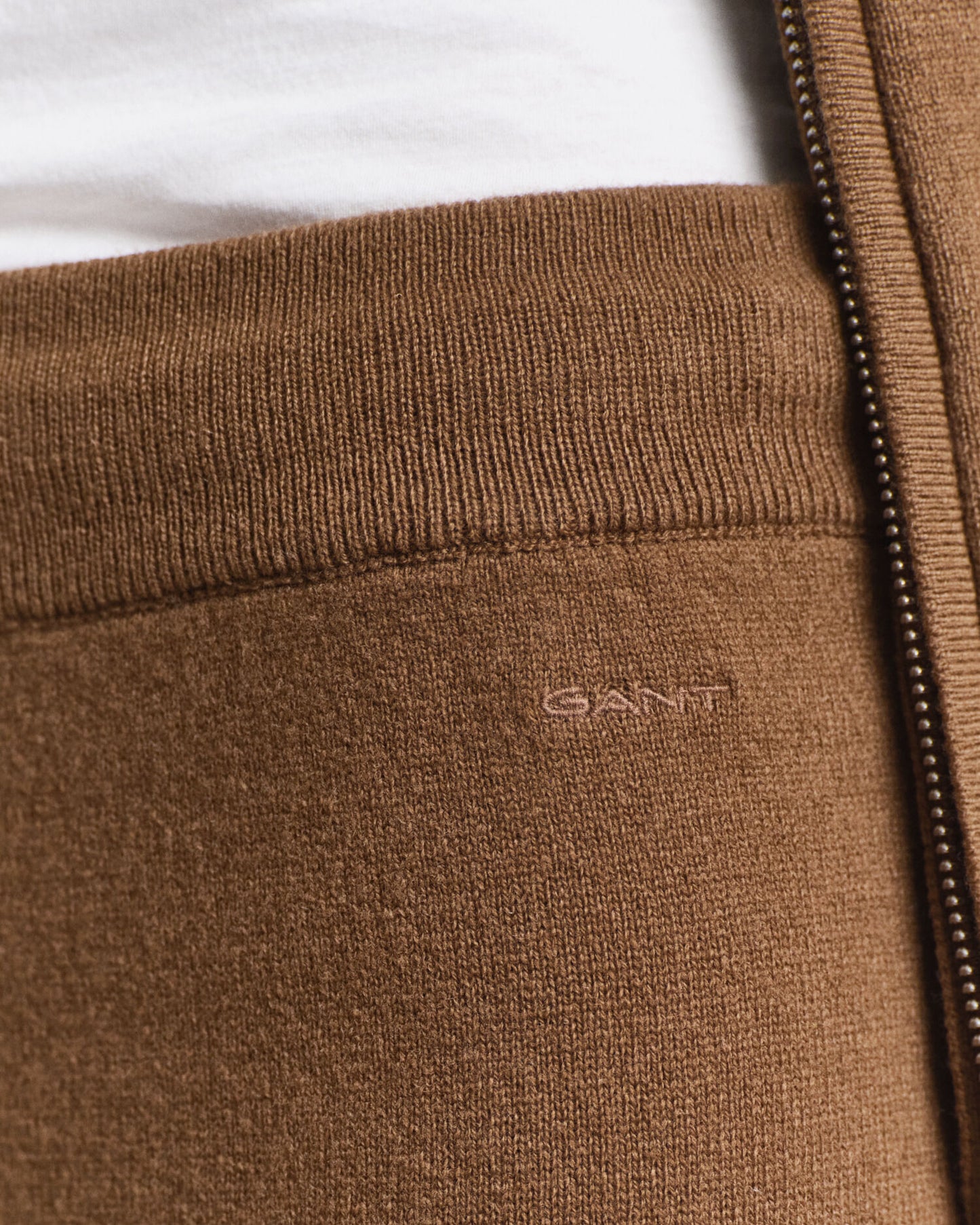 Pantalon en laine d'agneau superfine tricotée