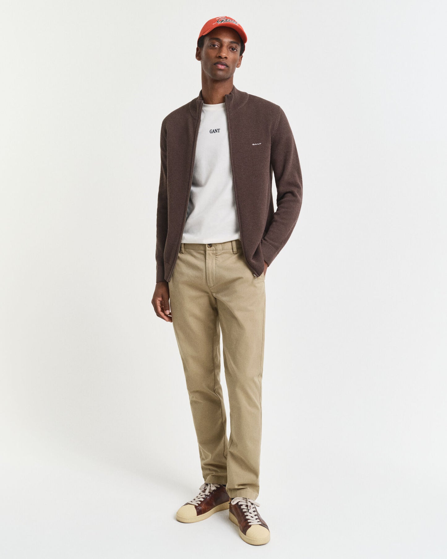 Chino Coupe Ajustée Ultra Confort